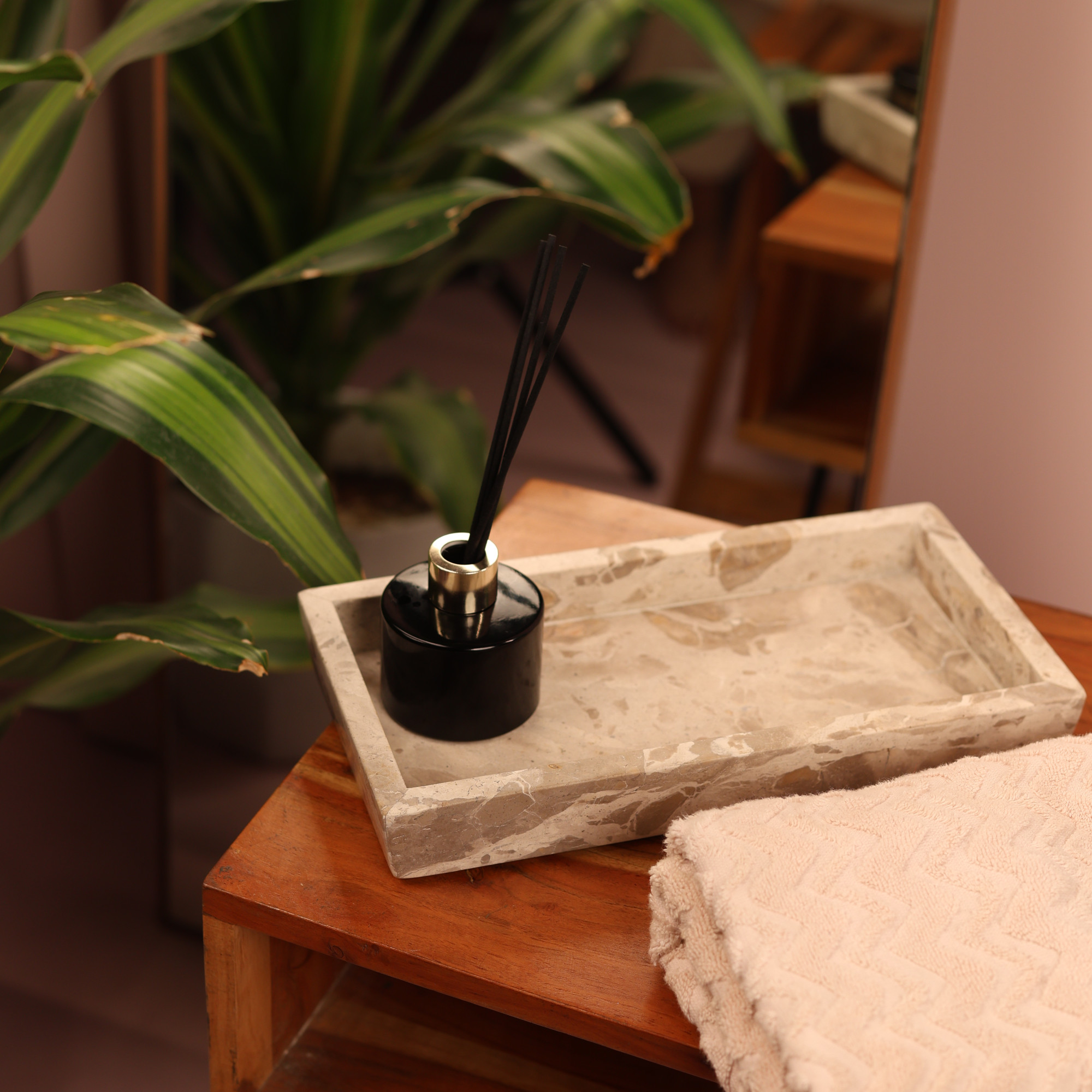 Marble Rectangular Serving Tray