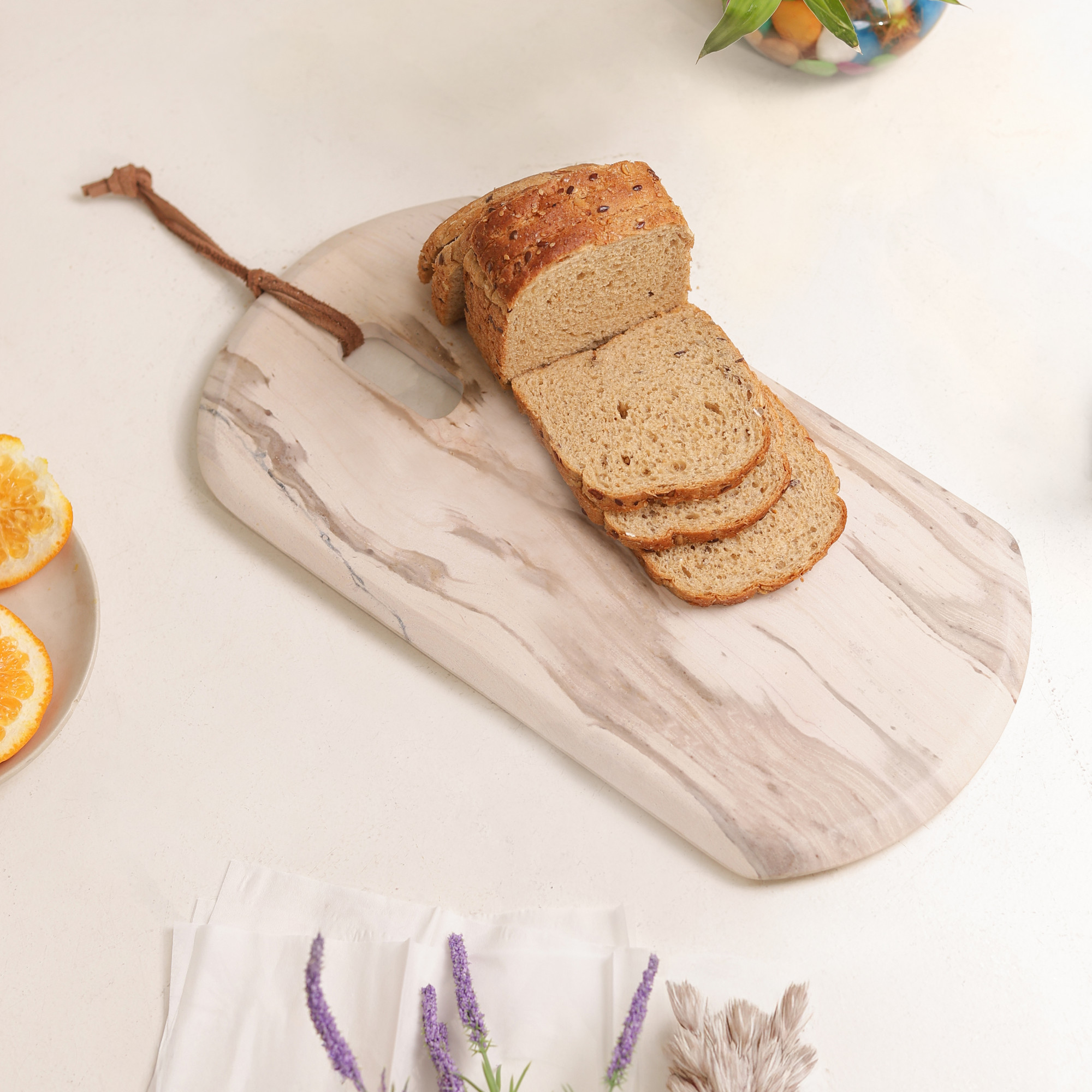 Chocolate Beige Marble Chopping board