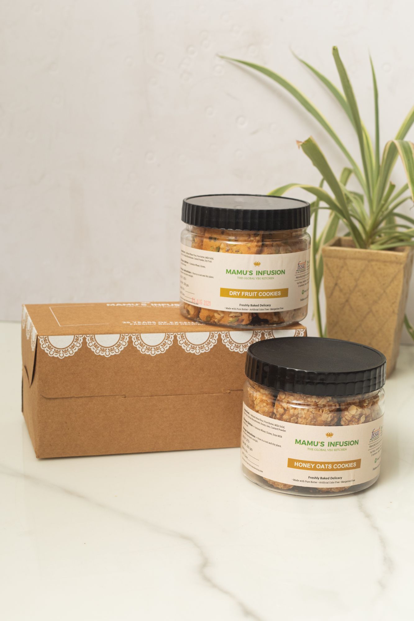 Just For You Cookies Hamper Pack of 2 500 gm