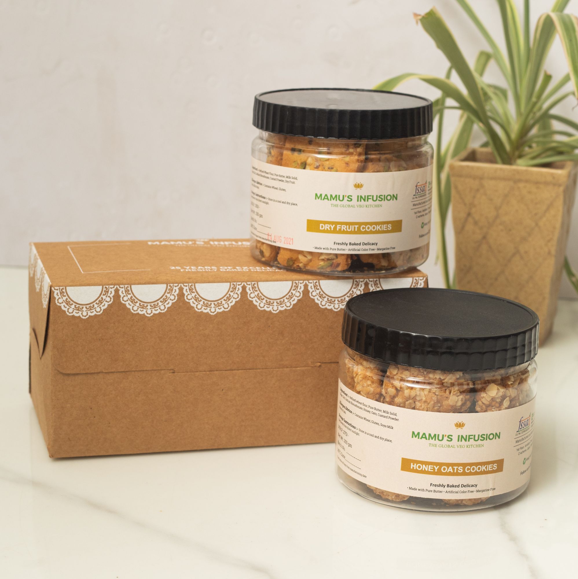 Just For You Cookies Hamper Pack of 2 500 gm