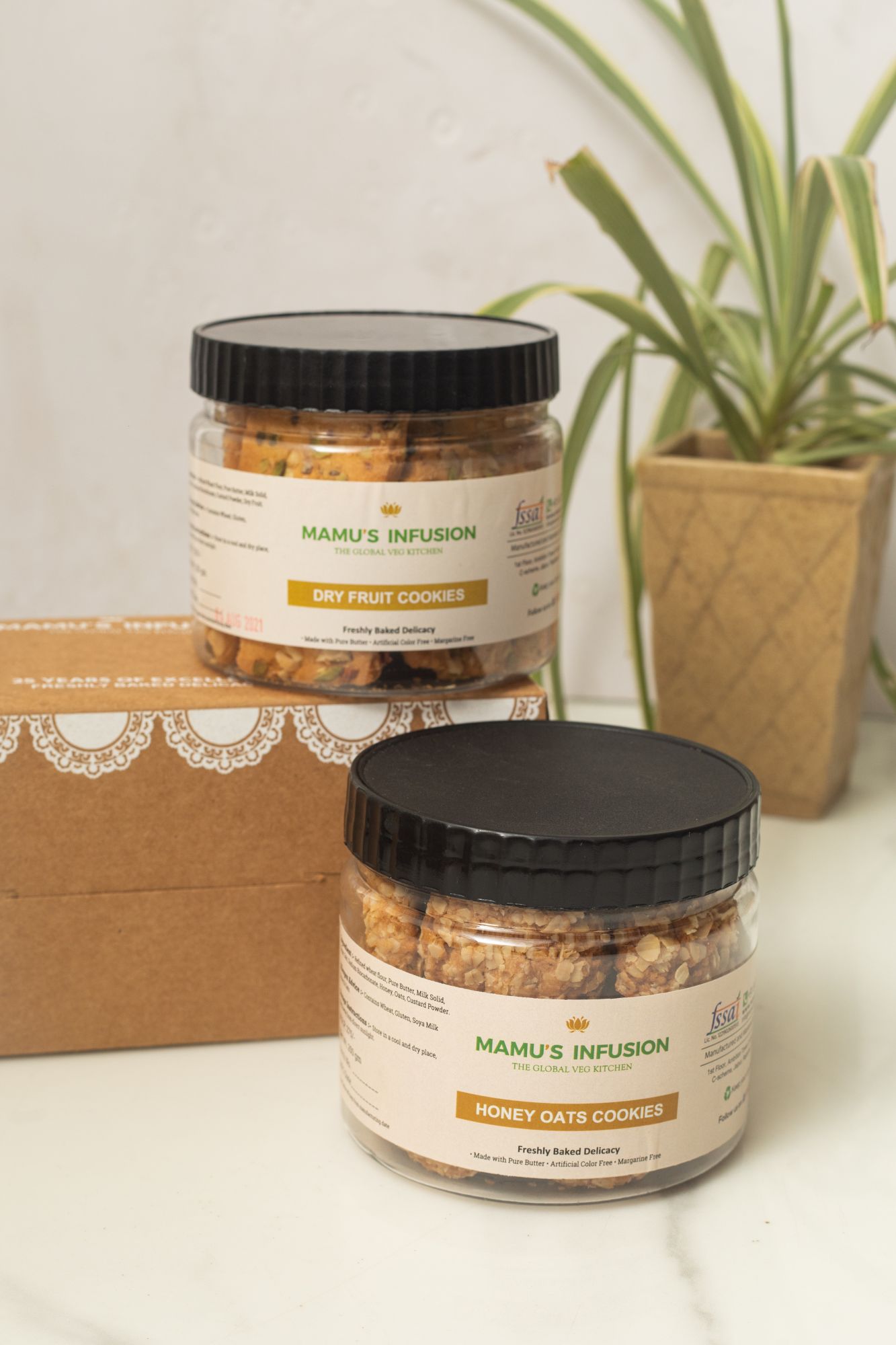 Just For You Cookies Hamper Pack of 2 500 gm