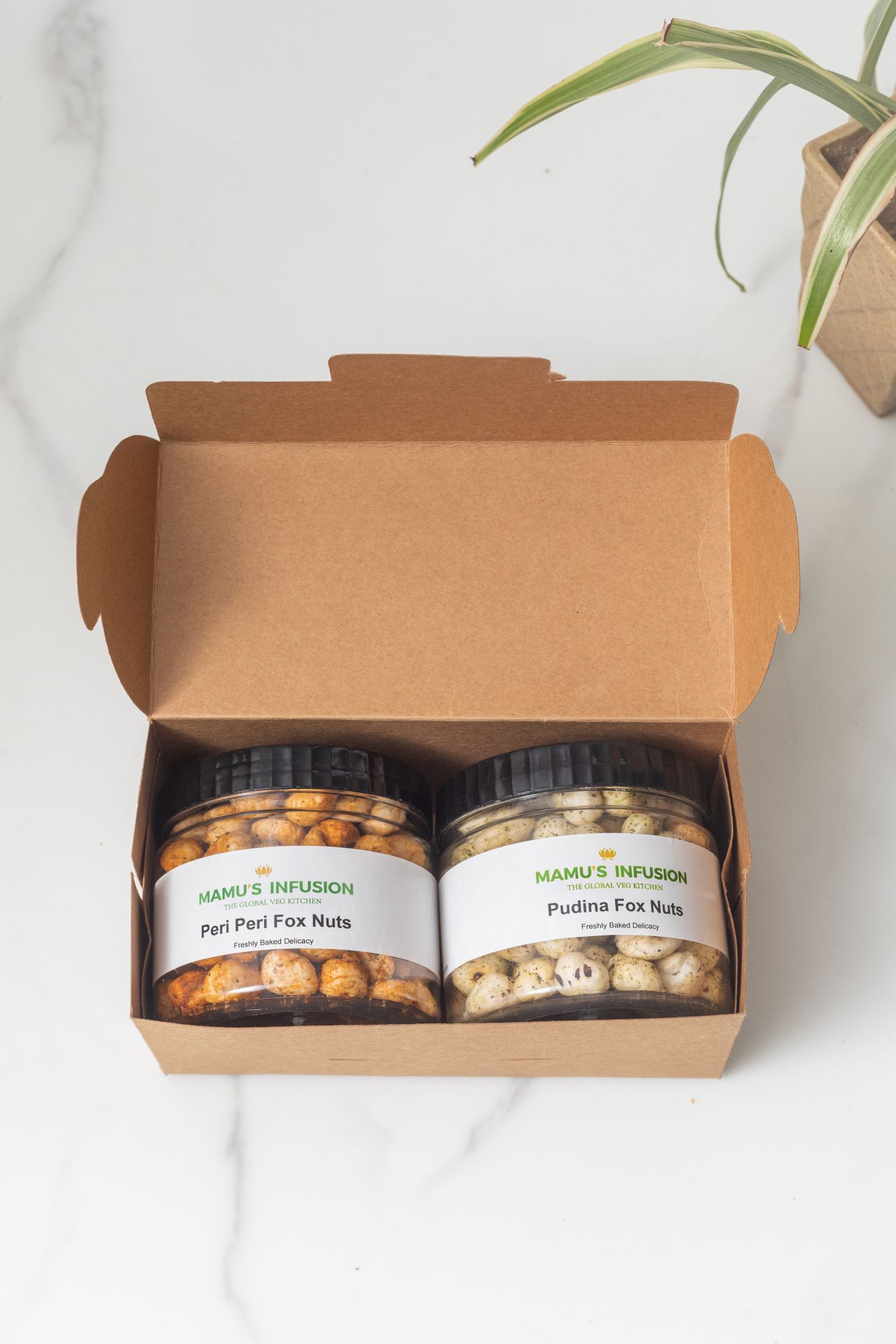 Gourmet Fox Nuts Hamper Pack of 2 120 gm