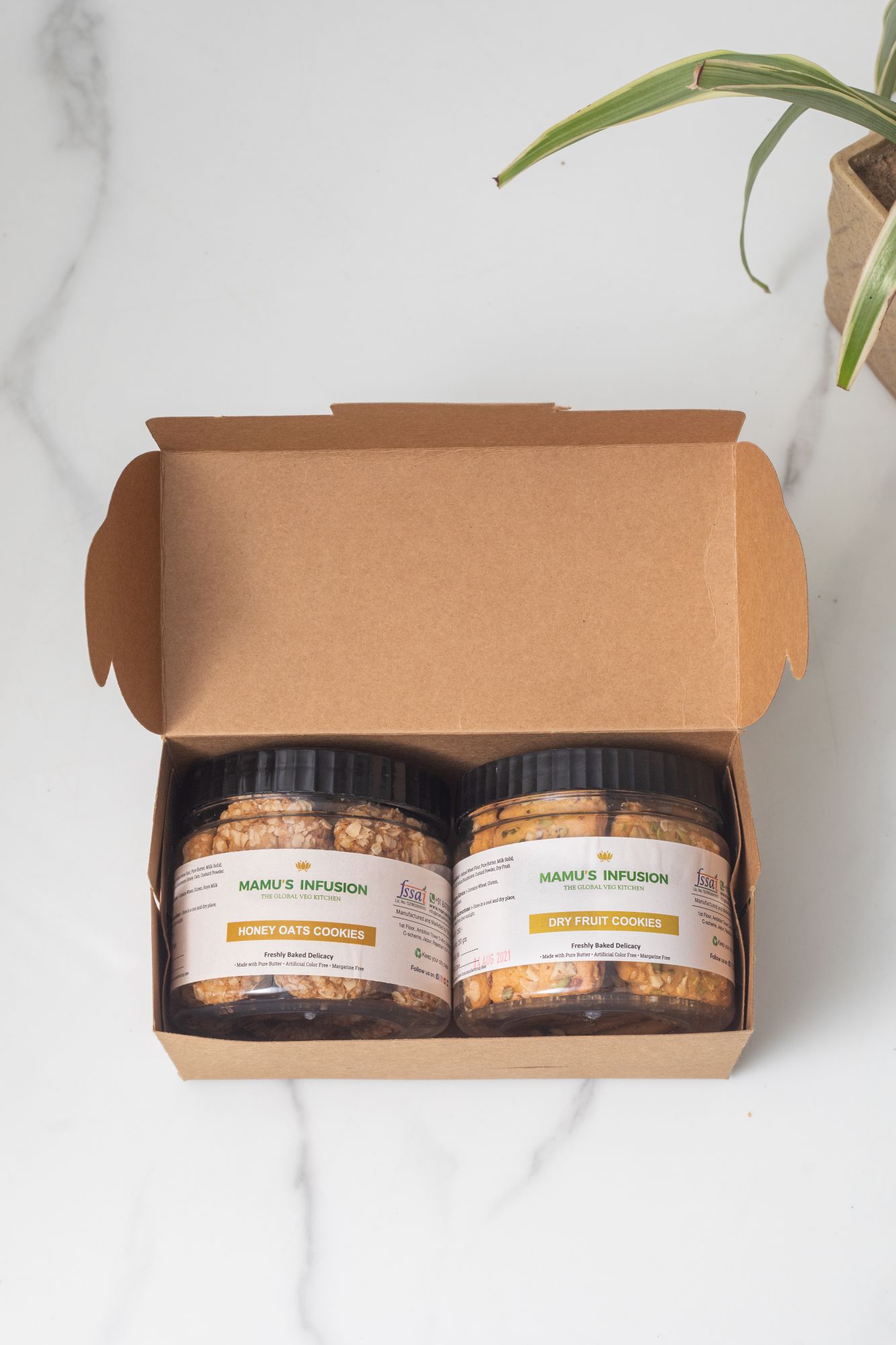 Just For You Cookies Hamper Pack of 2 500 gm