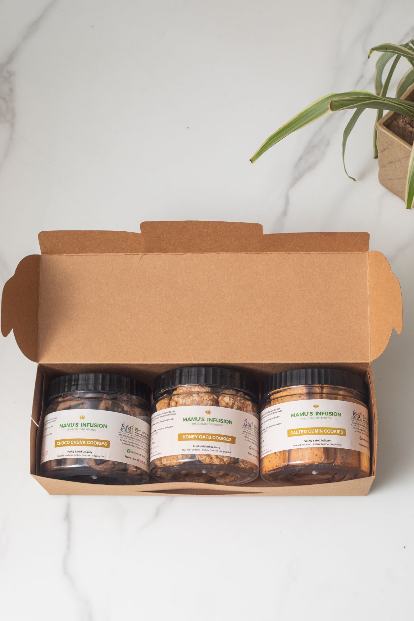 Sweet Sour Cookies Hamper Pack of 3 750 gm