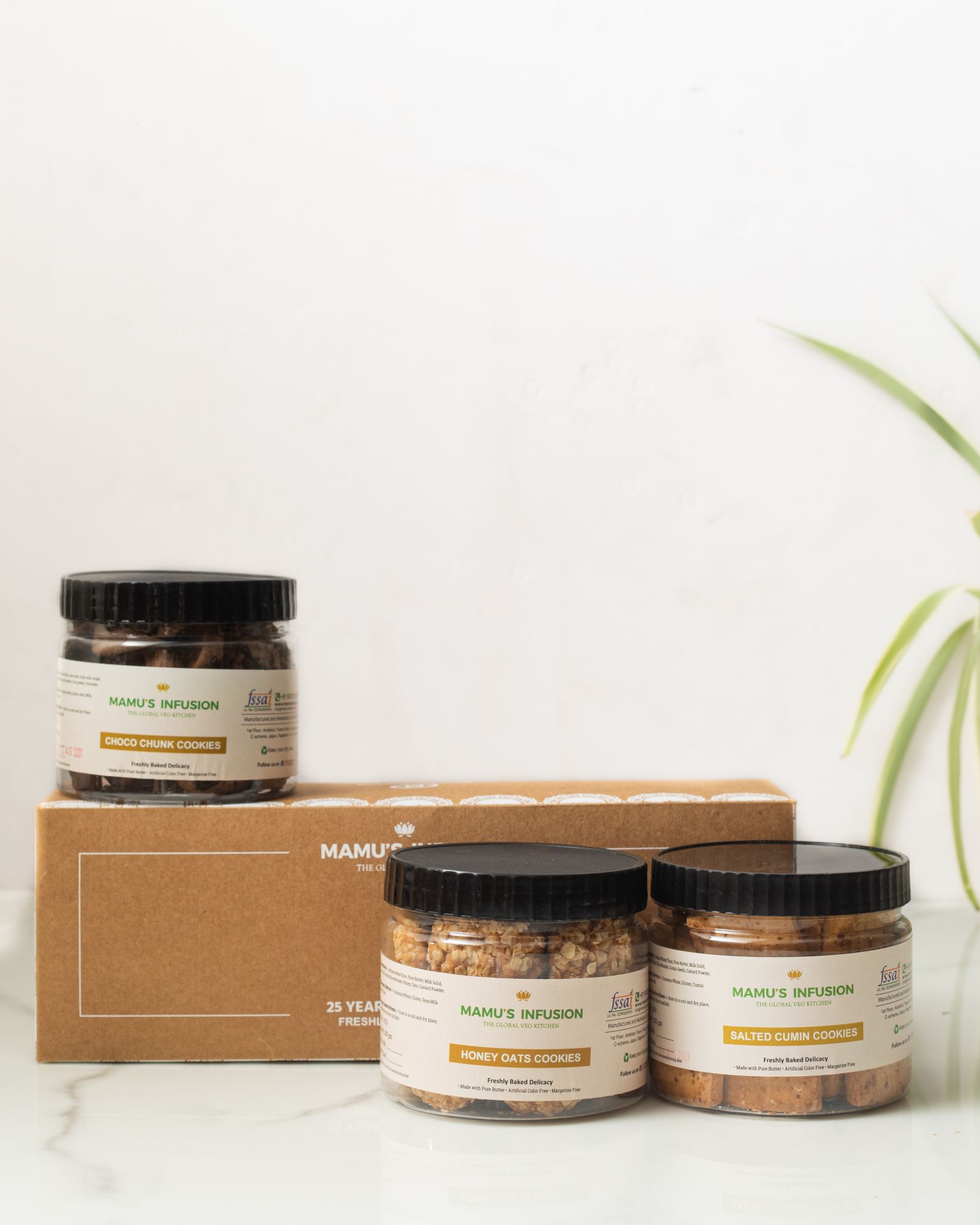 Sweet Sour Cookies Hamper Pack of 3 750 gm