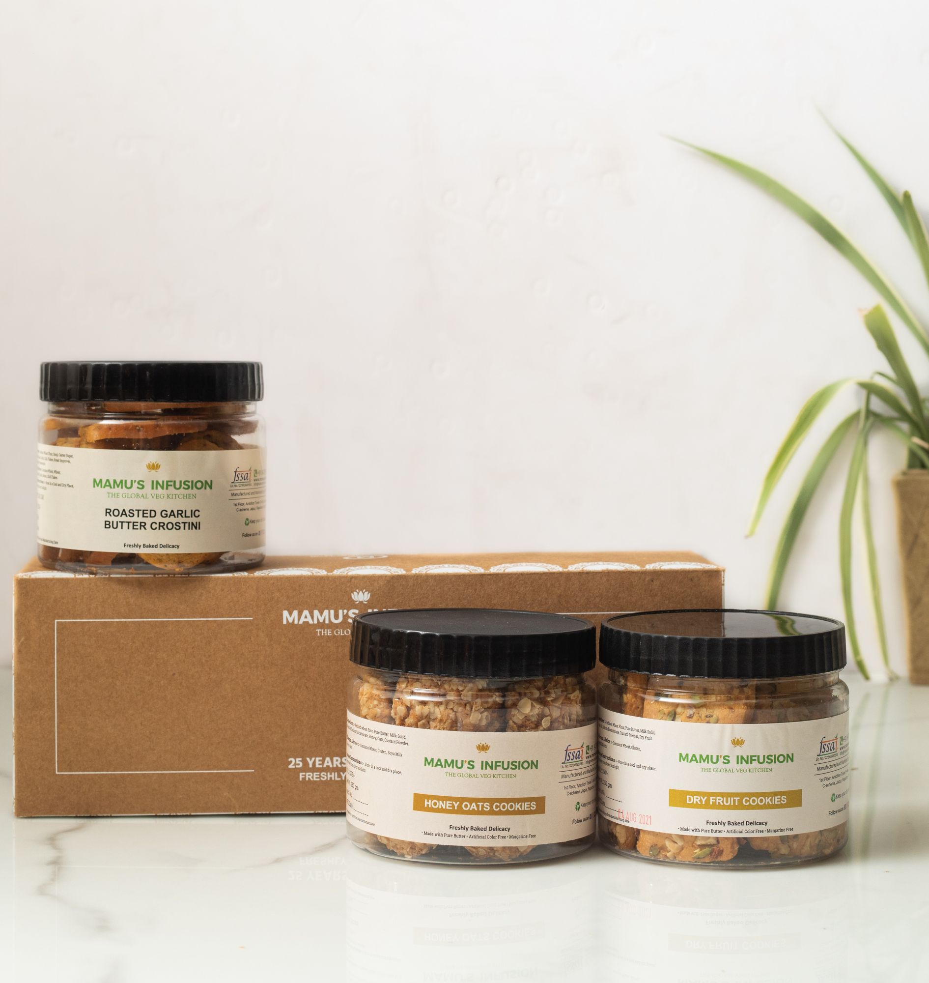 Sweet Sour Cookies Hamper Pack of 3 750 gm