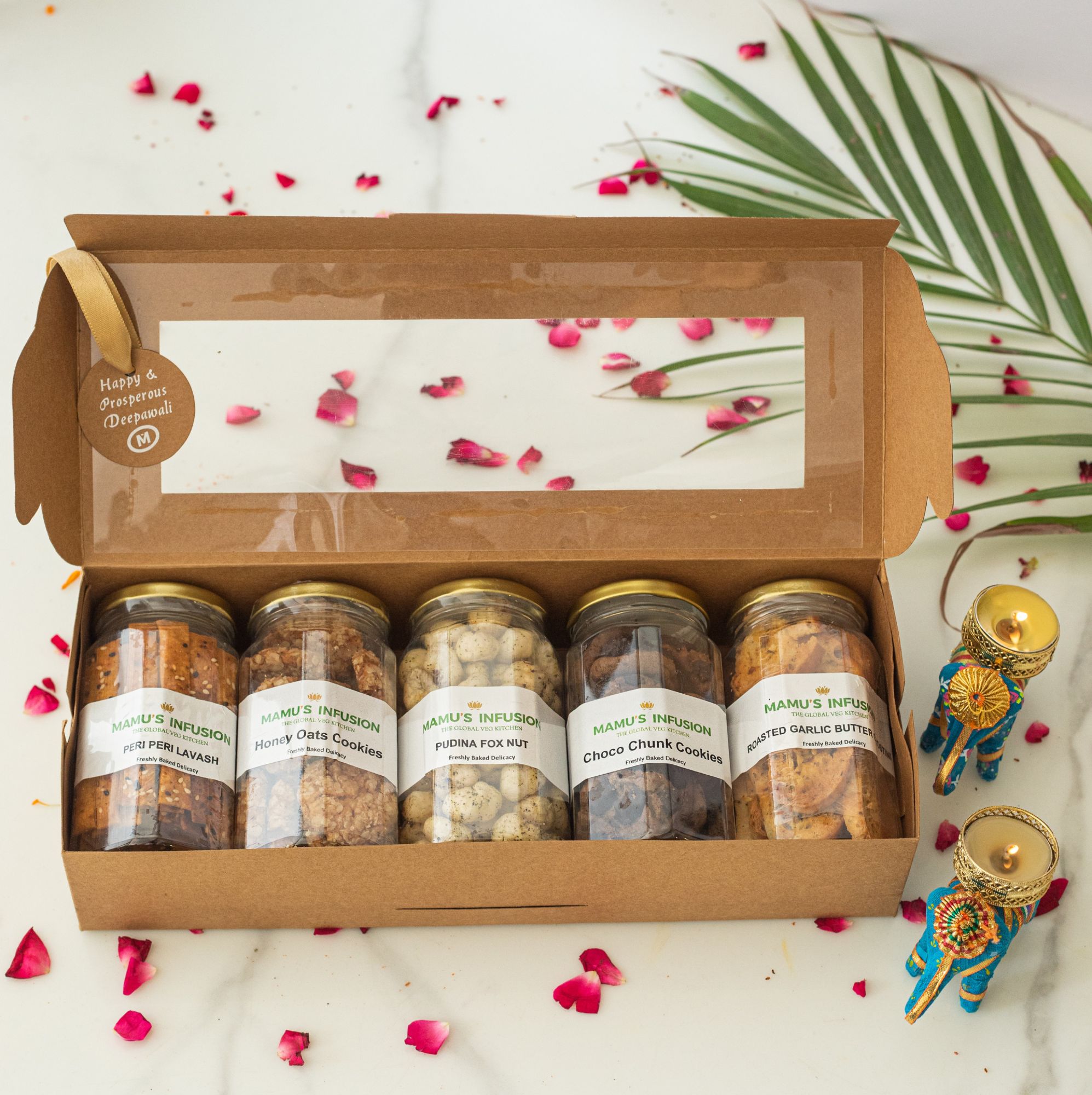 Diwali Premium Snacks Hamper 610 gm