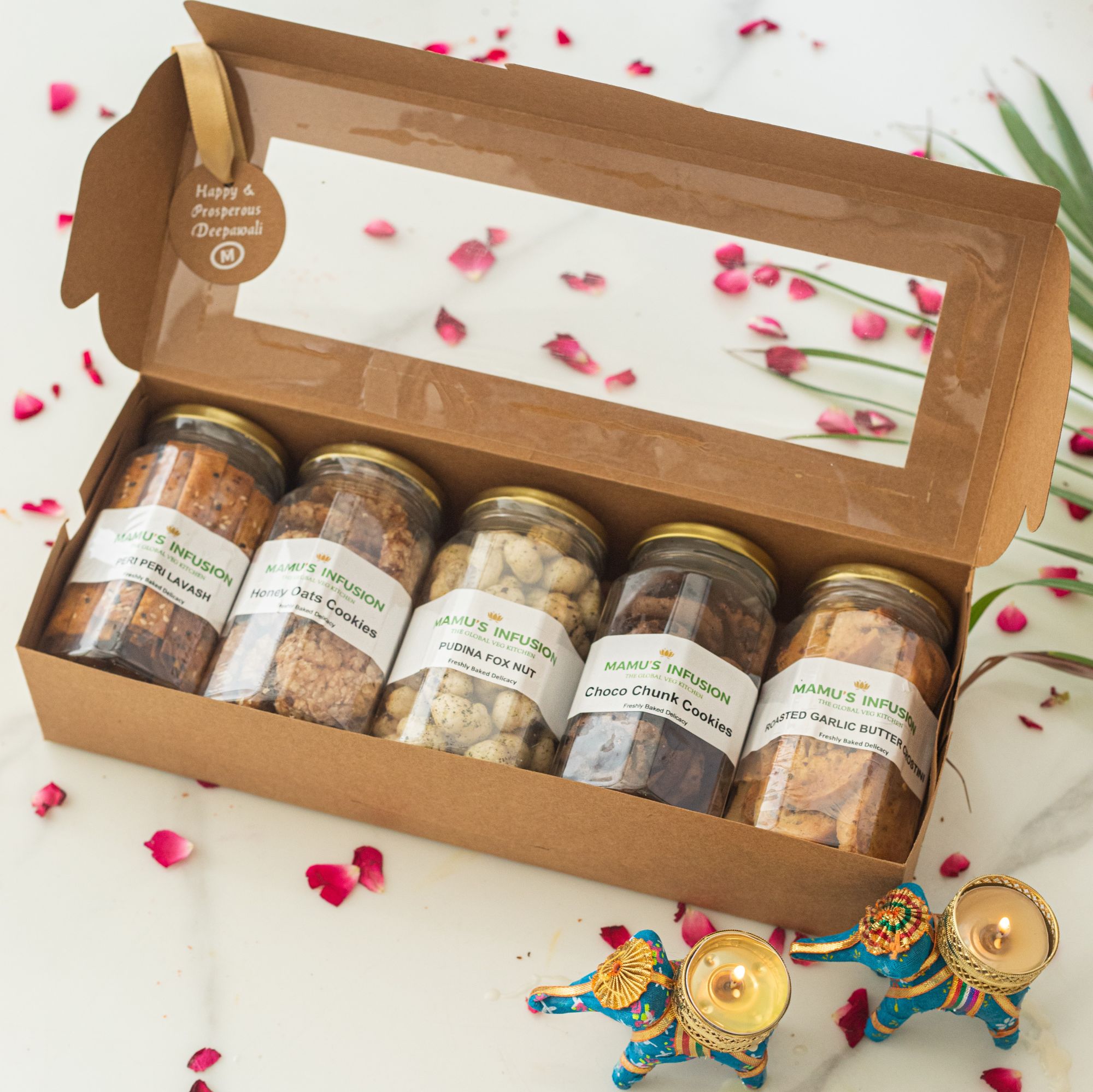 Diwali Premium Snacks Hamper 610 gm