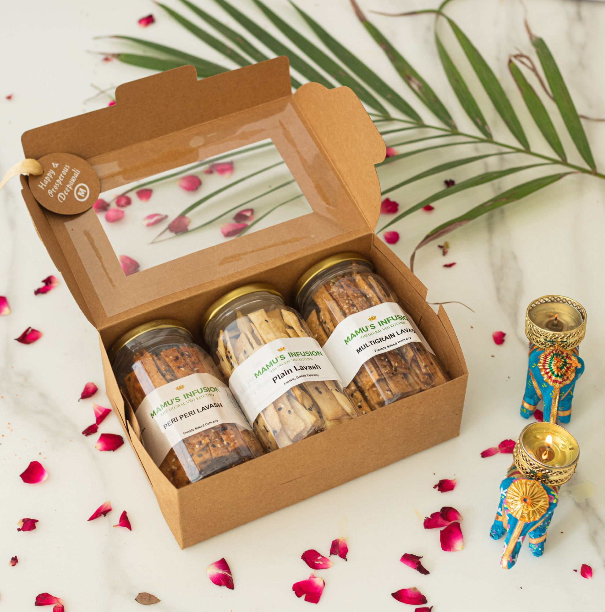 Diwali Lavash Trio Hamper 375 gm