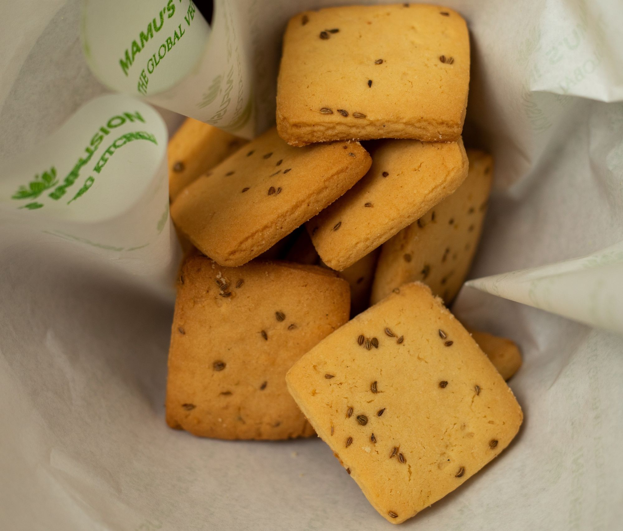 Mamus Infusion Ajwain Cookies 250g Healthy Tasty Baked Preservatives Free Artificial Color Free MSG Free Trans Fat Free