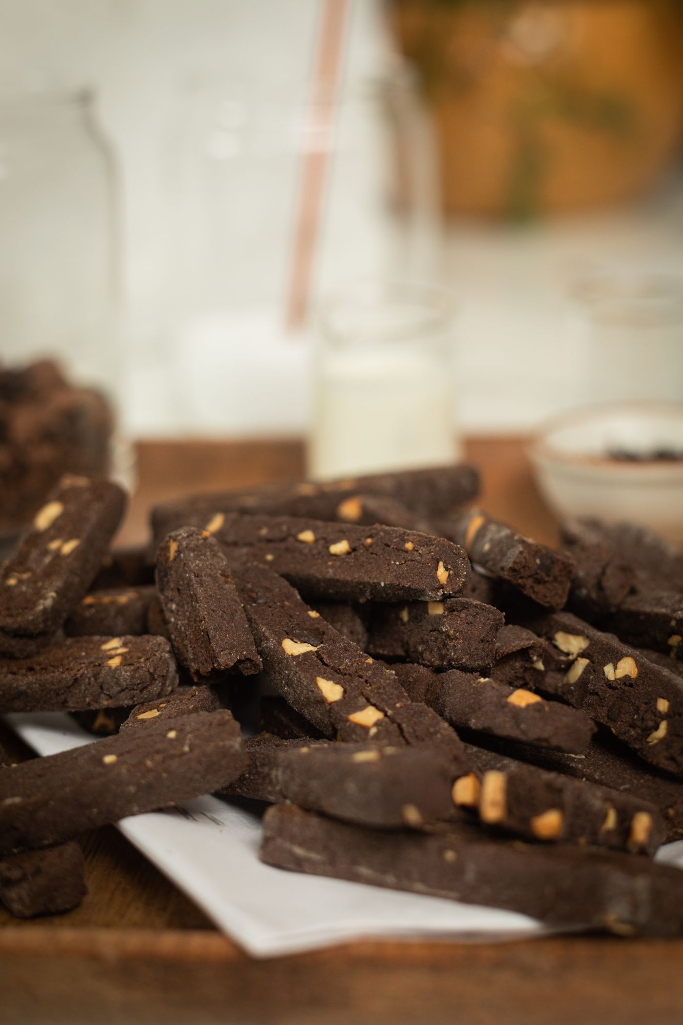 Mamus Infusion Chocolate Cashewnut Cookies 250g Healthy Tasty Baked Preservatives Free Artificial Color Free MSG Free Trans Fat Free