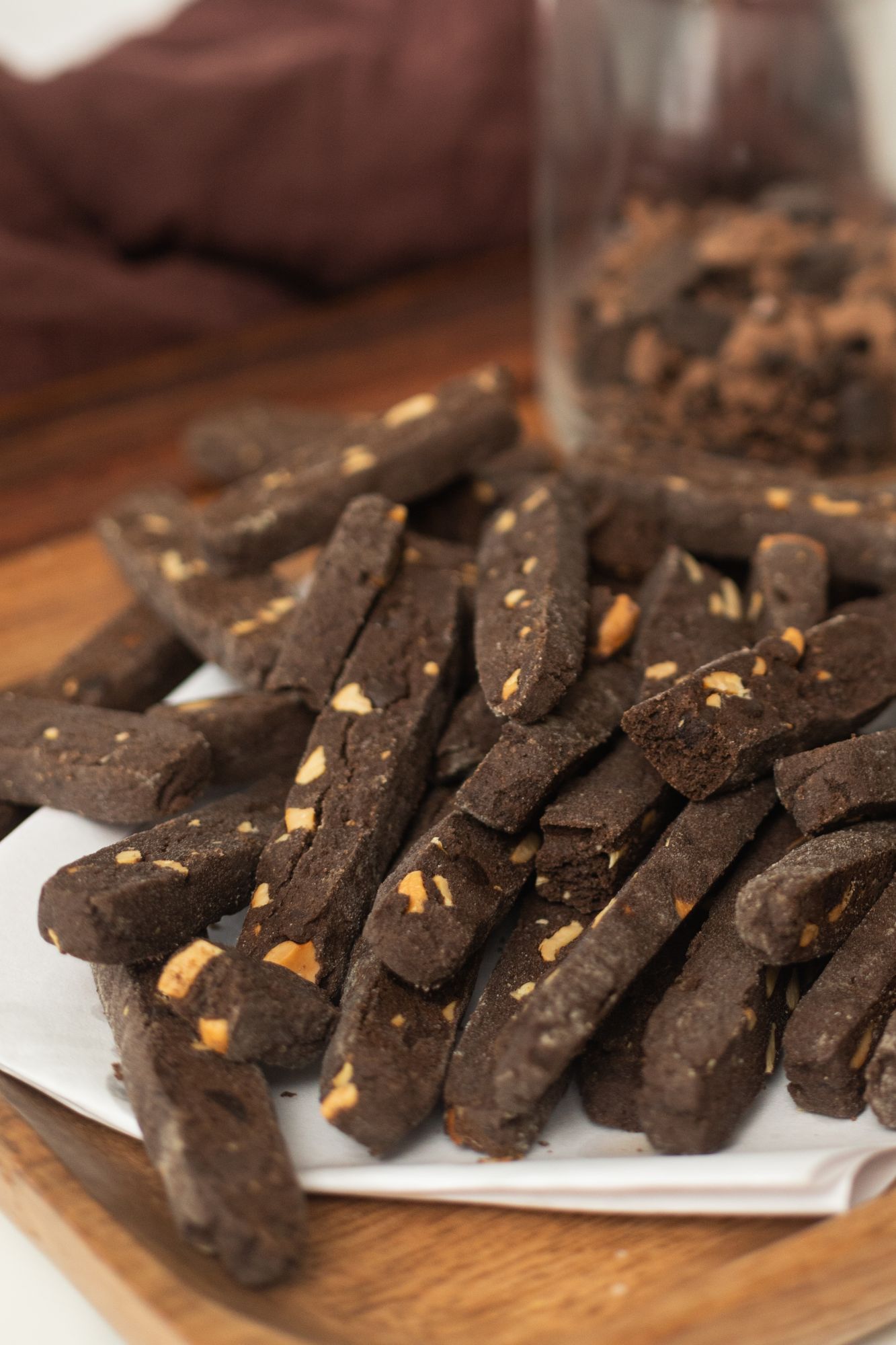 Mamus Infusion Chocolate Cashewnut Cookies 250g Healthy Tasty Baked Preservatives Free Artificial Color Free MSG Free Trans Fat Free