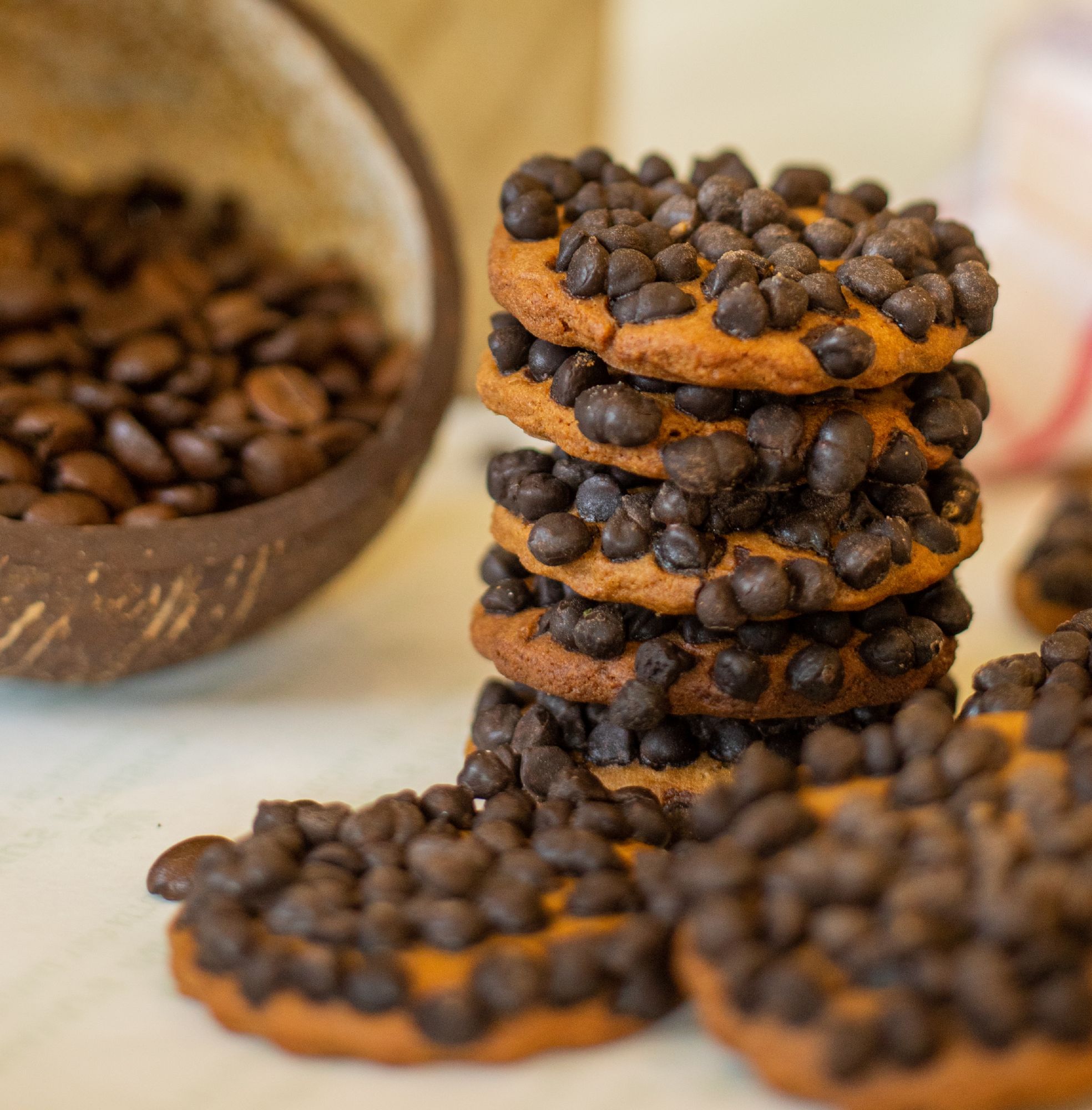 Mamus Infusion Espresso Choco Chip Cookies 250g Healthy Tasty Baked Preservatives Free Artificial Color Free MSG Free Trans Fat Free