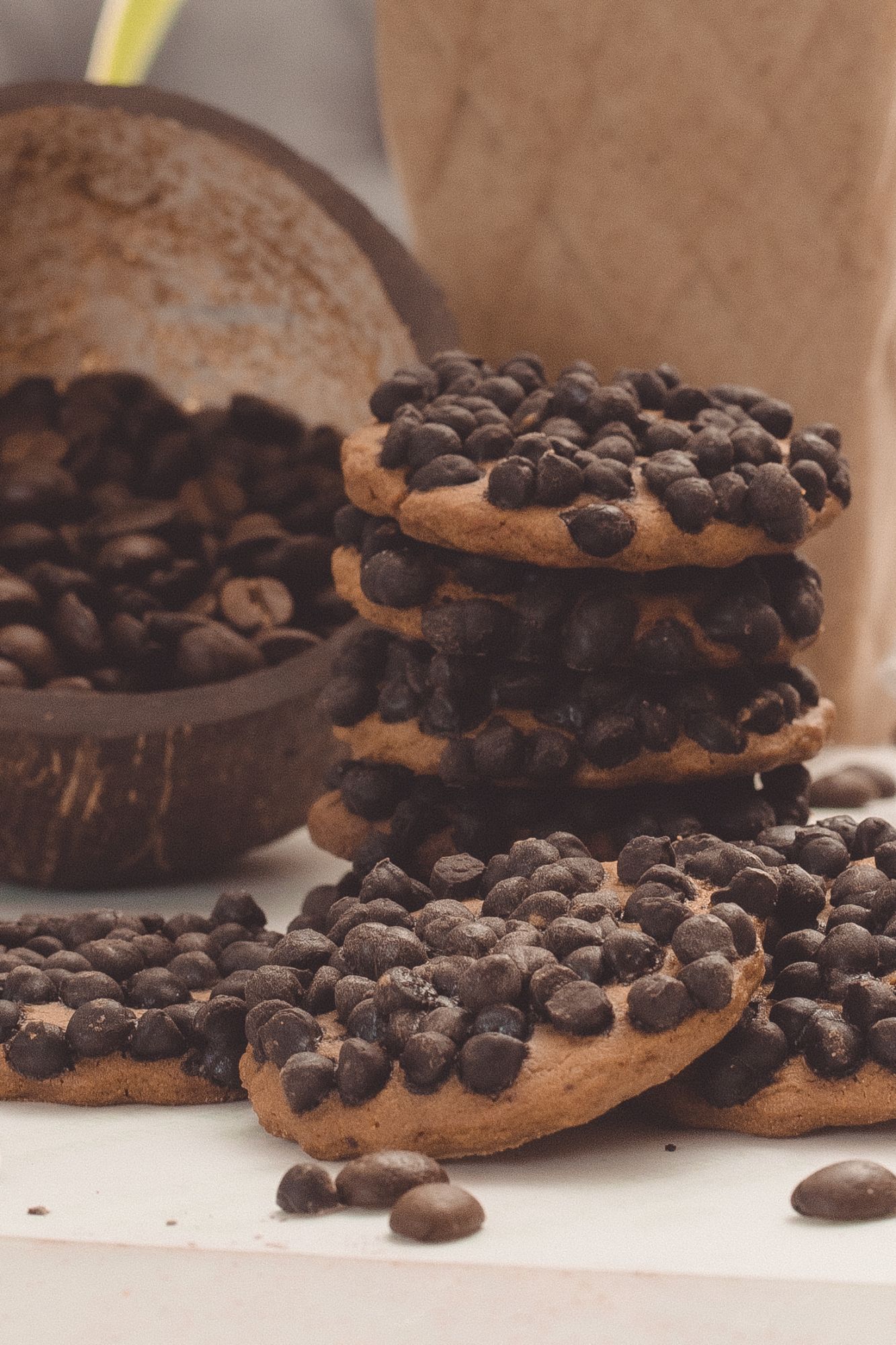 Mamus Infusion Espresso Choco Chip Cookies 250g Healthy Tasty Baked Preservatives Free Artificial Color Free MSG Free Trans Fat Free