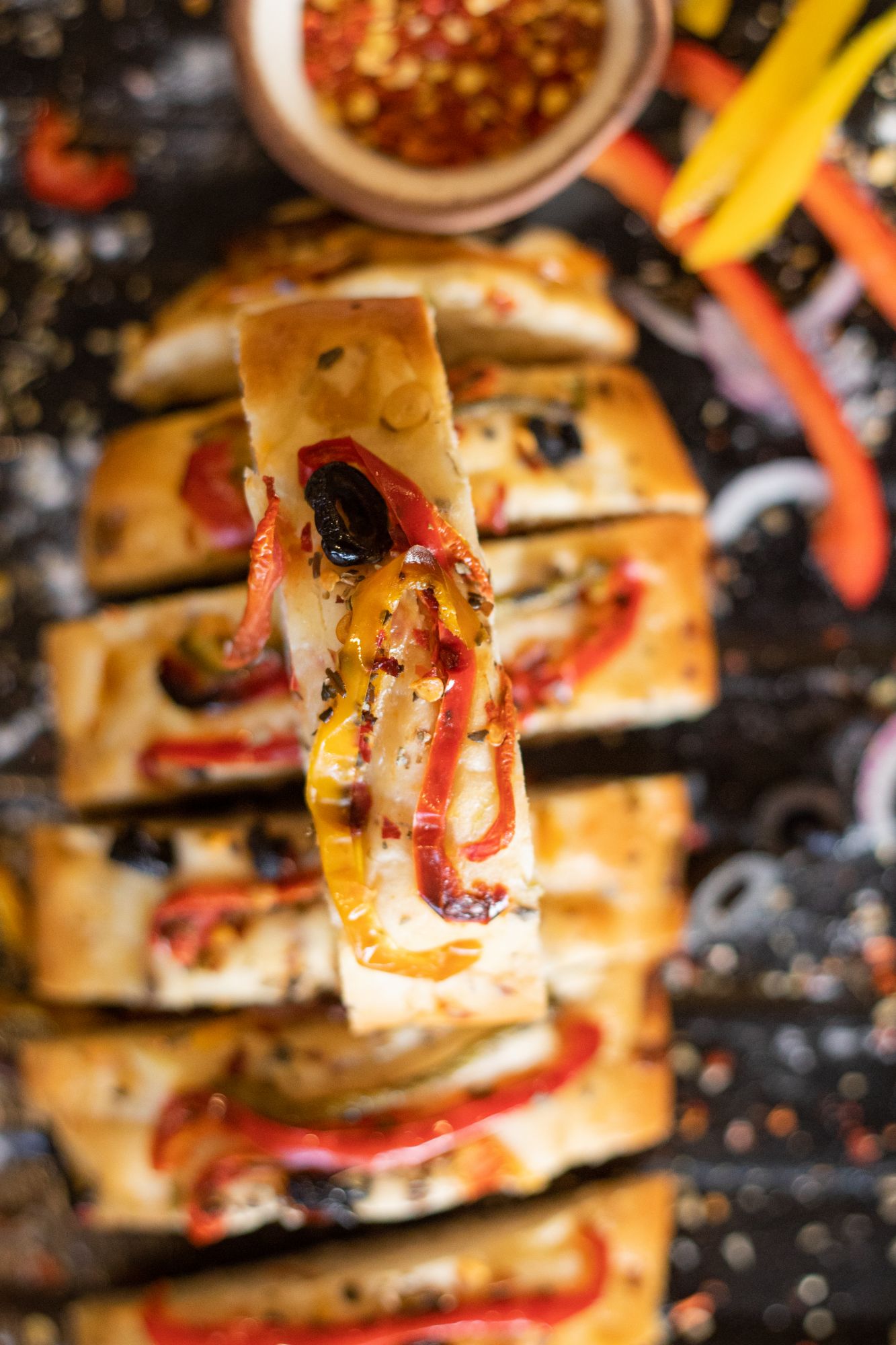 Focaccia Bread Loaf 1 Pc 250 gm