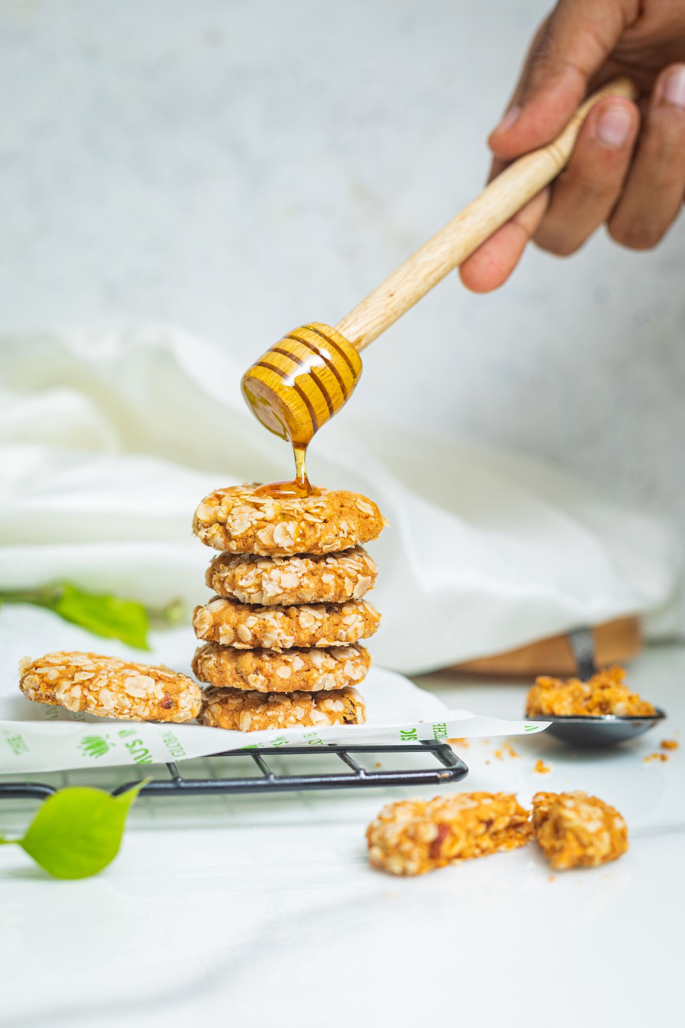 Mamus Infusion Honey Oats Cookies 250g Healthy Tasty Baked Preservatives Free Artificial Color Free MSG Free Trans Fat Free