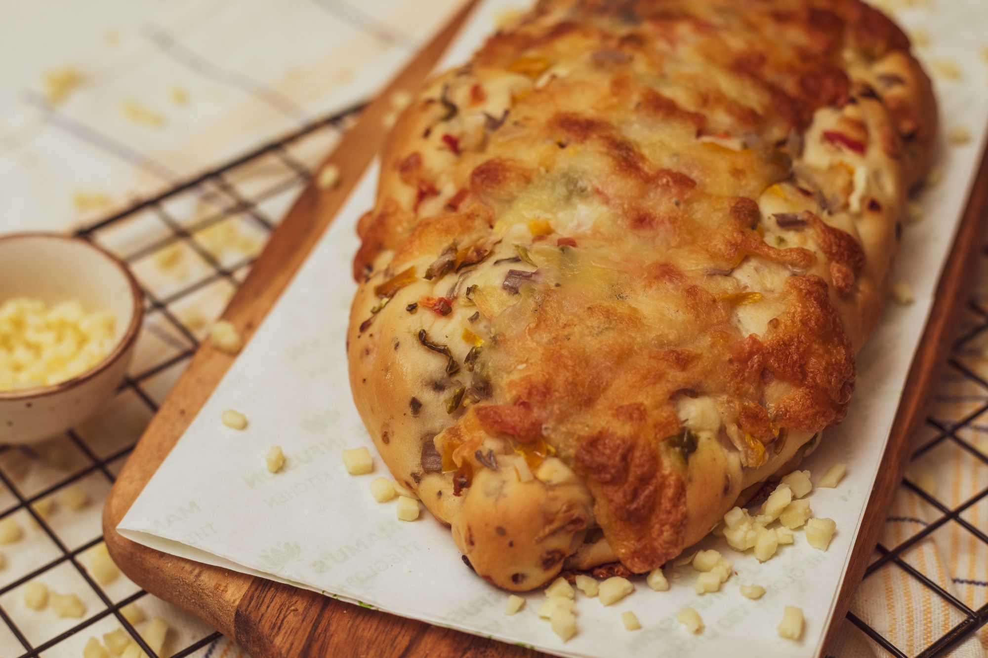 Masala Cheese Garlic Loaf 1 Pc 250 gm