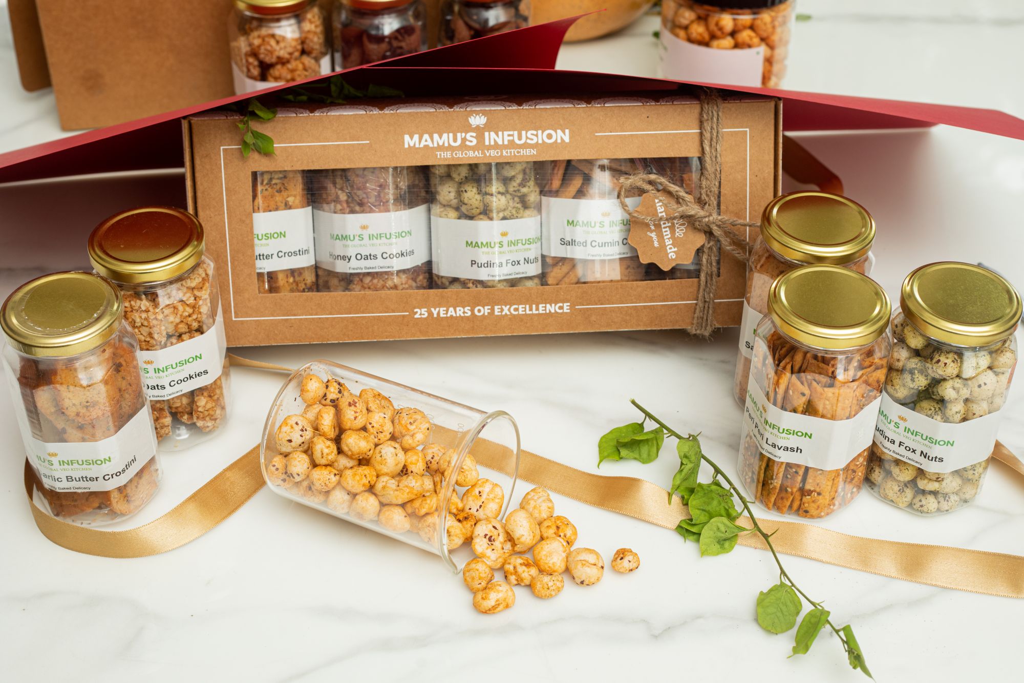 Tea Time Snacks Hamper Pack of 5 605 gm