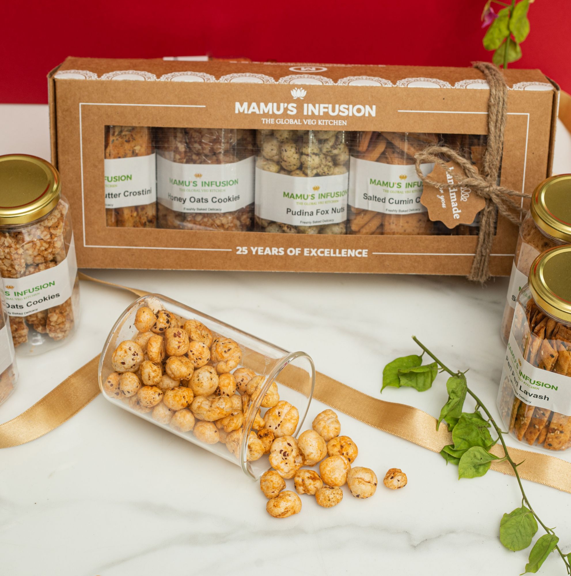 Tea Time Snacks Hamper Pack of 5 605 gm