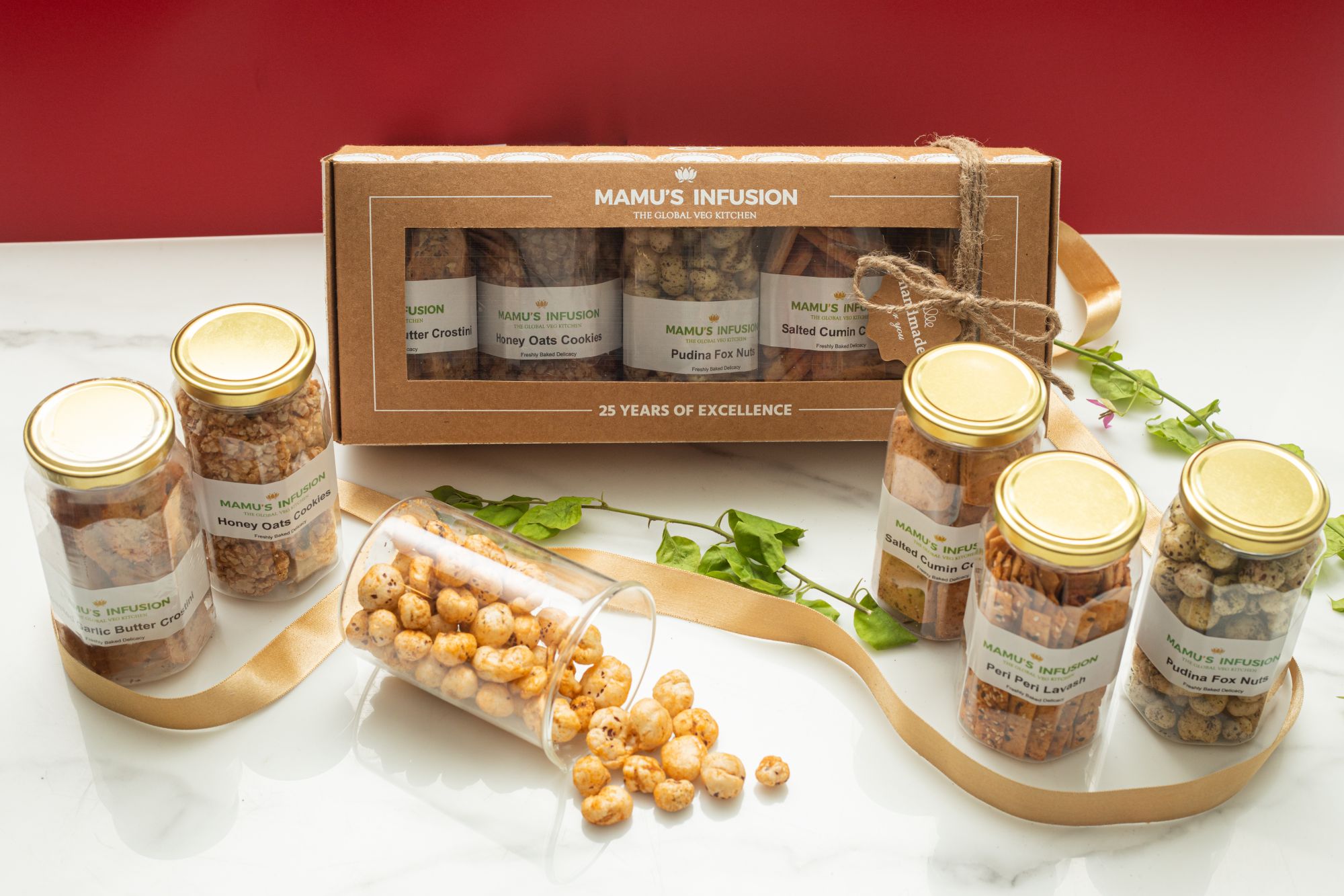 Tea Time Snacks Hamper Pack of 5 605 gm