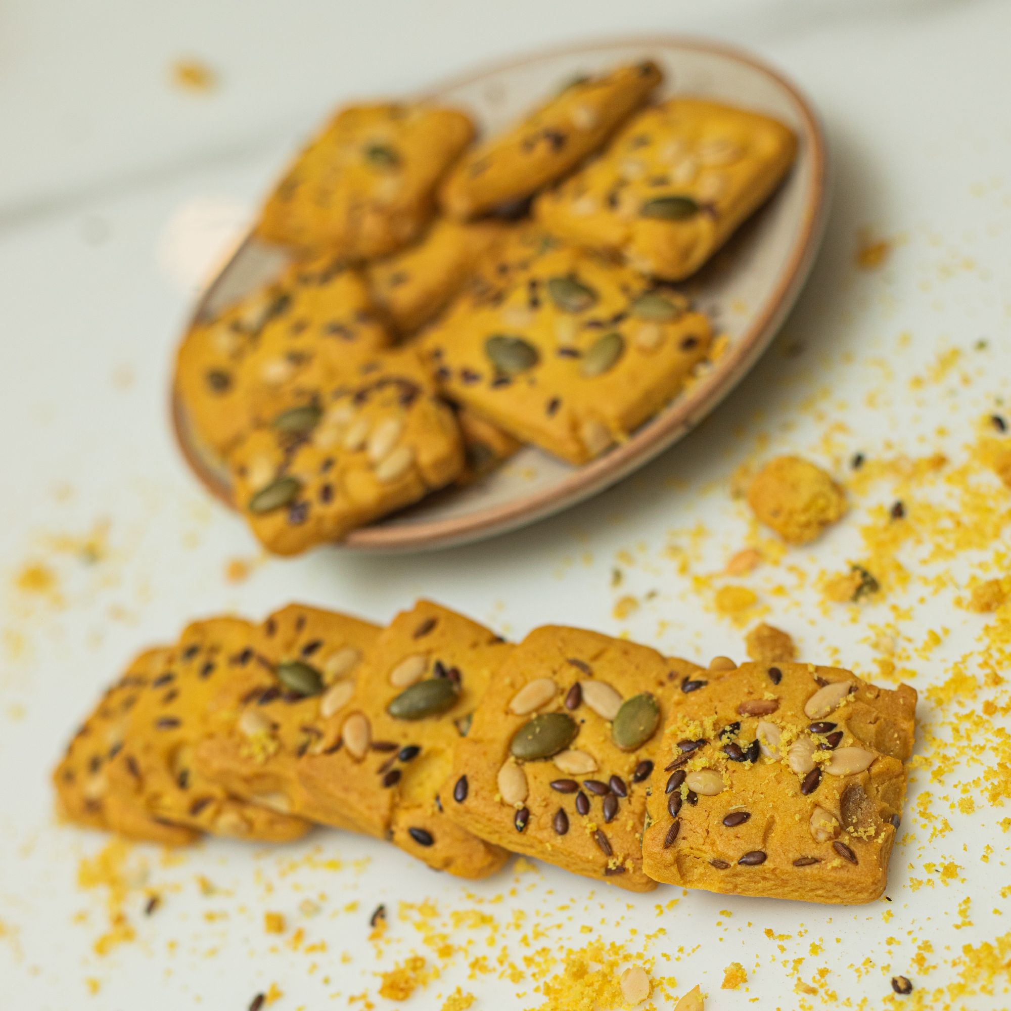 Turmeric Herbs And Seeds Salted Cumin Cookies 250 gm