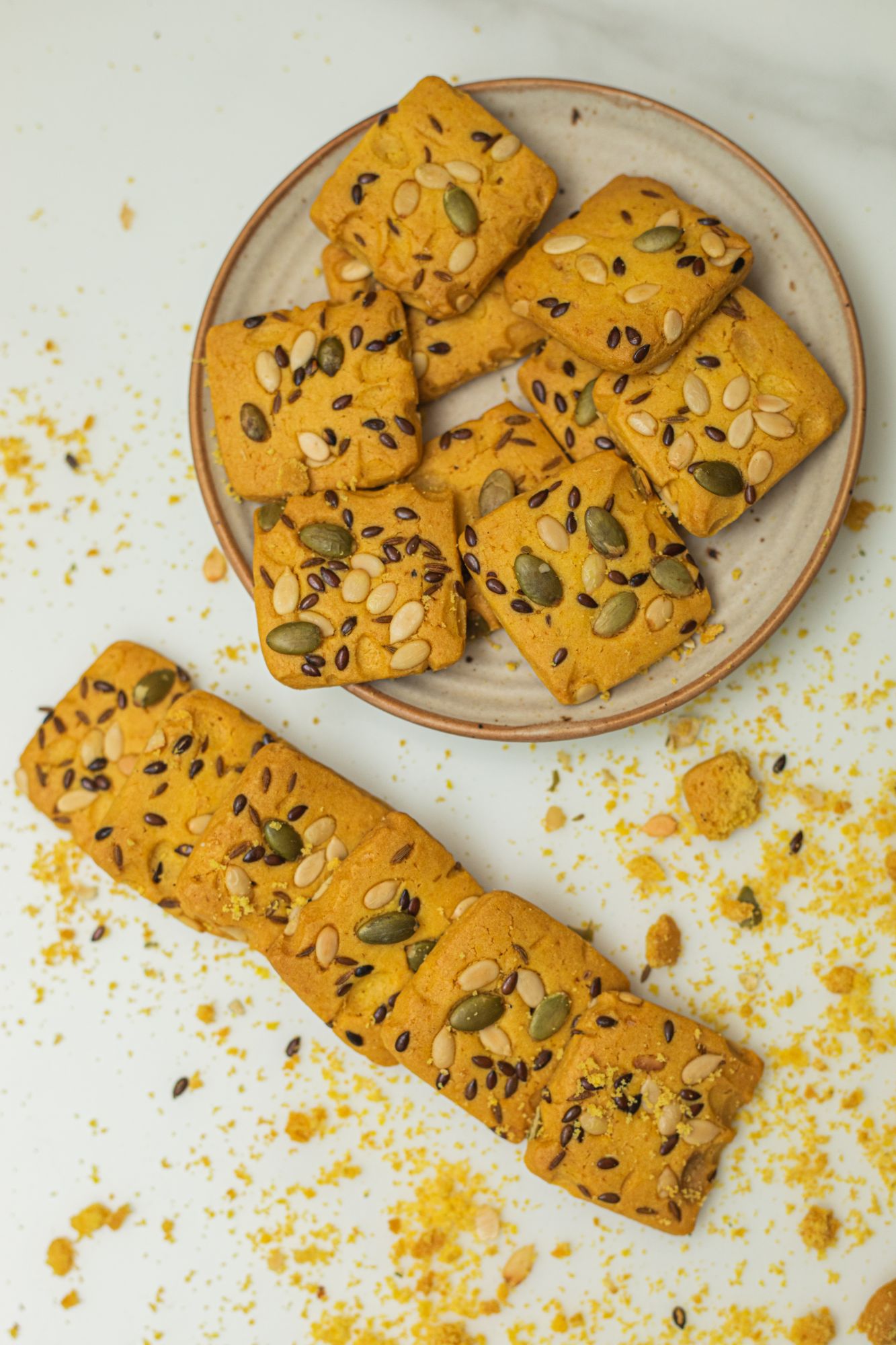 Turmeric Herbs And Seeds Salted Cumin Cookies 250 gm