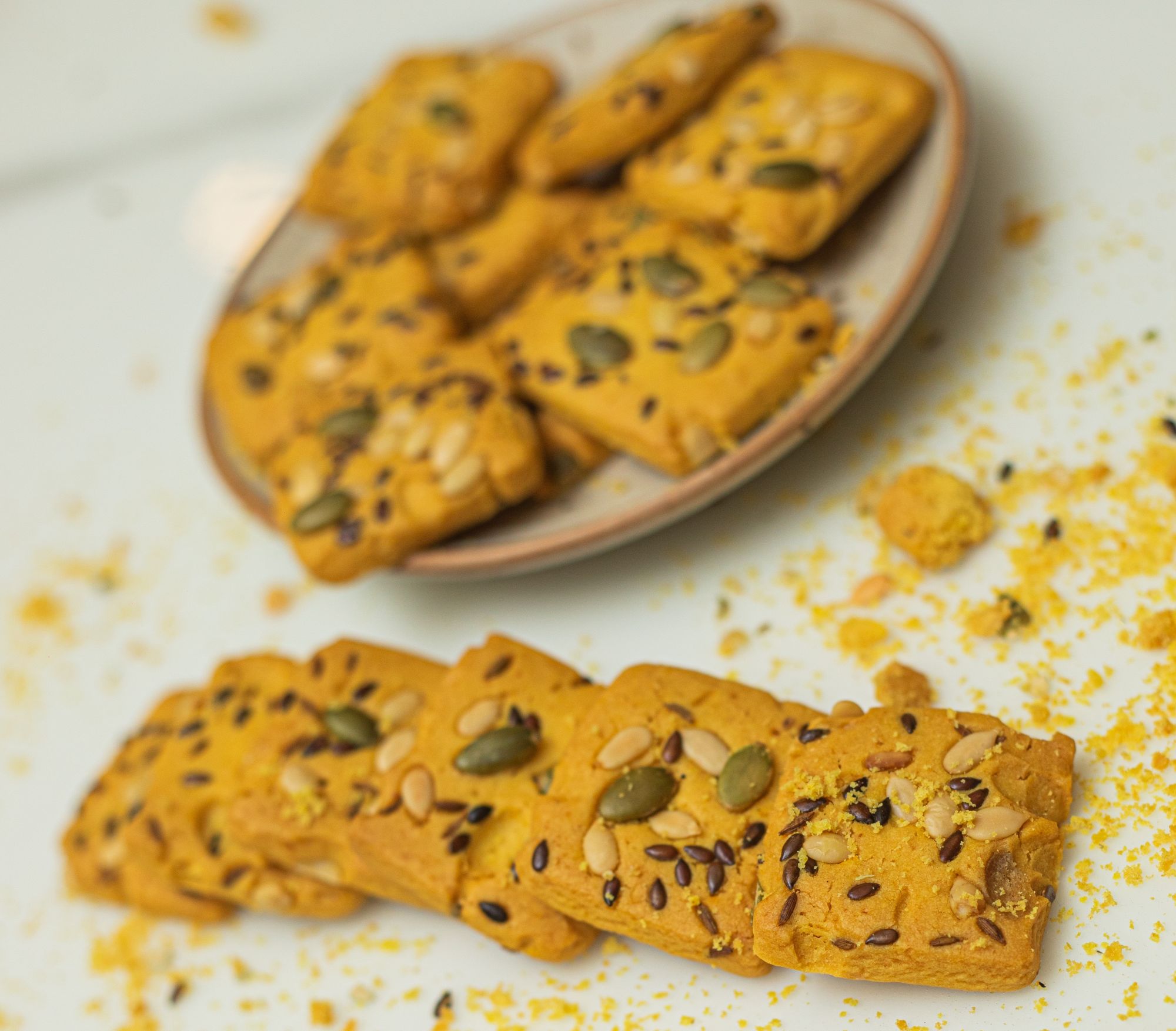 Turmeric Herbs And Seeds Salted Cumin Cookies 250 gm