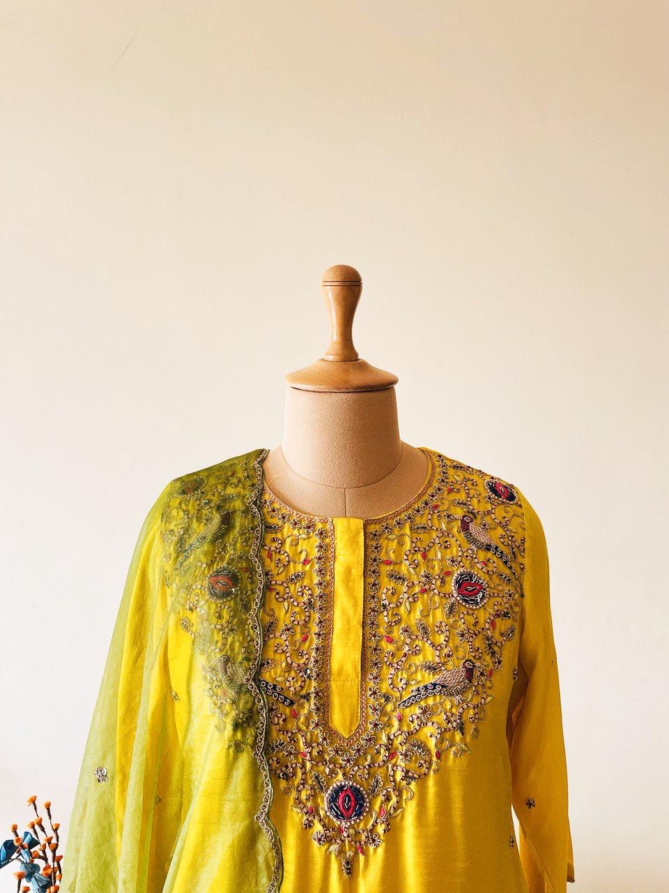 YELLOW DORI SUIT SET