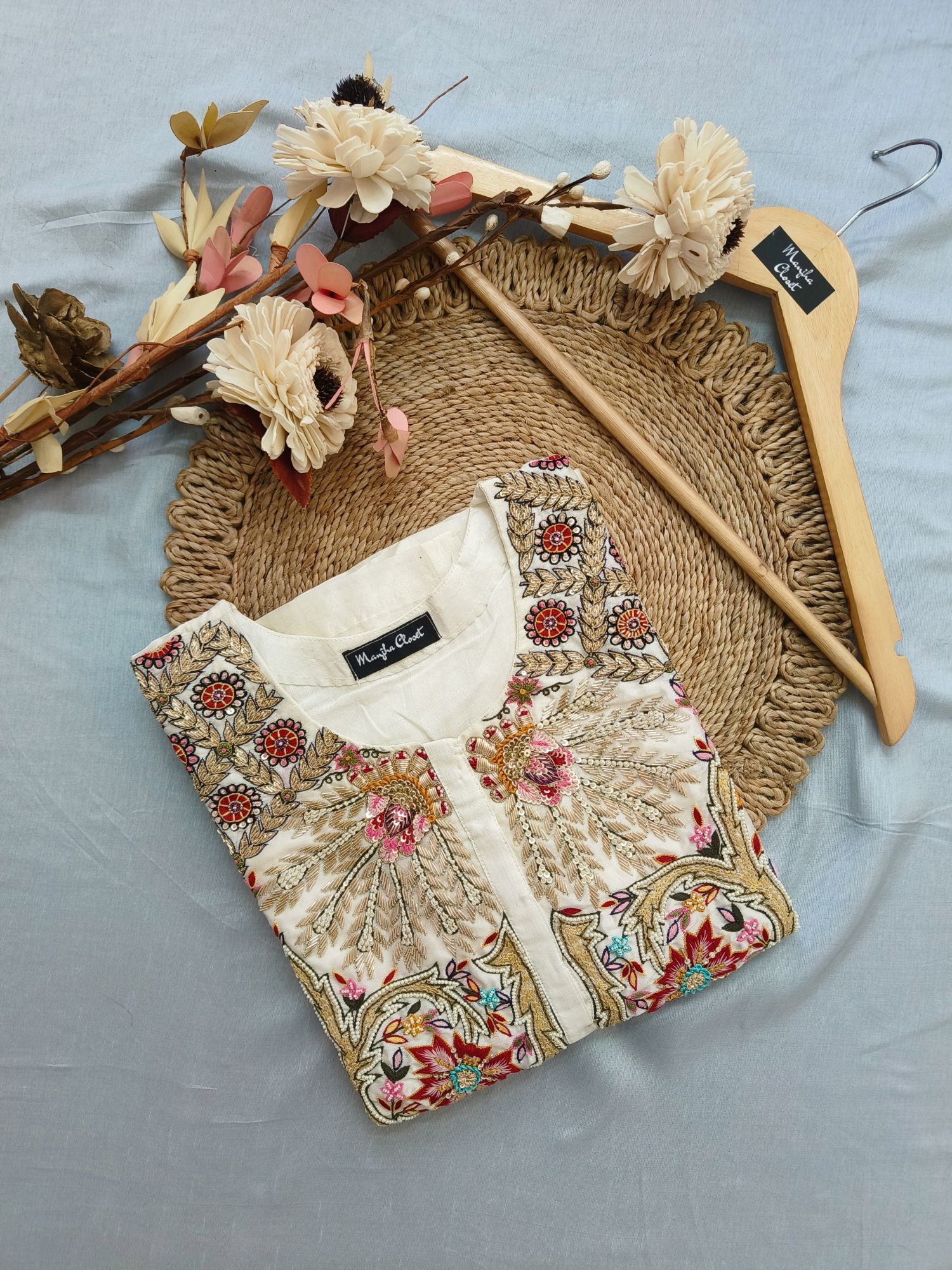 OFF WHITE MARODI AND THREAD SUIT SET