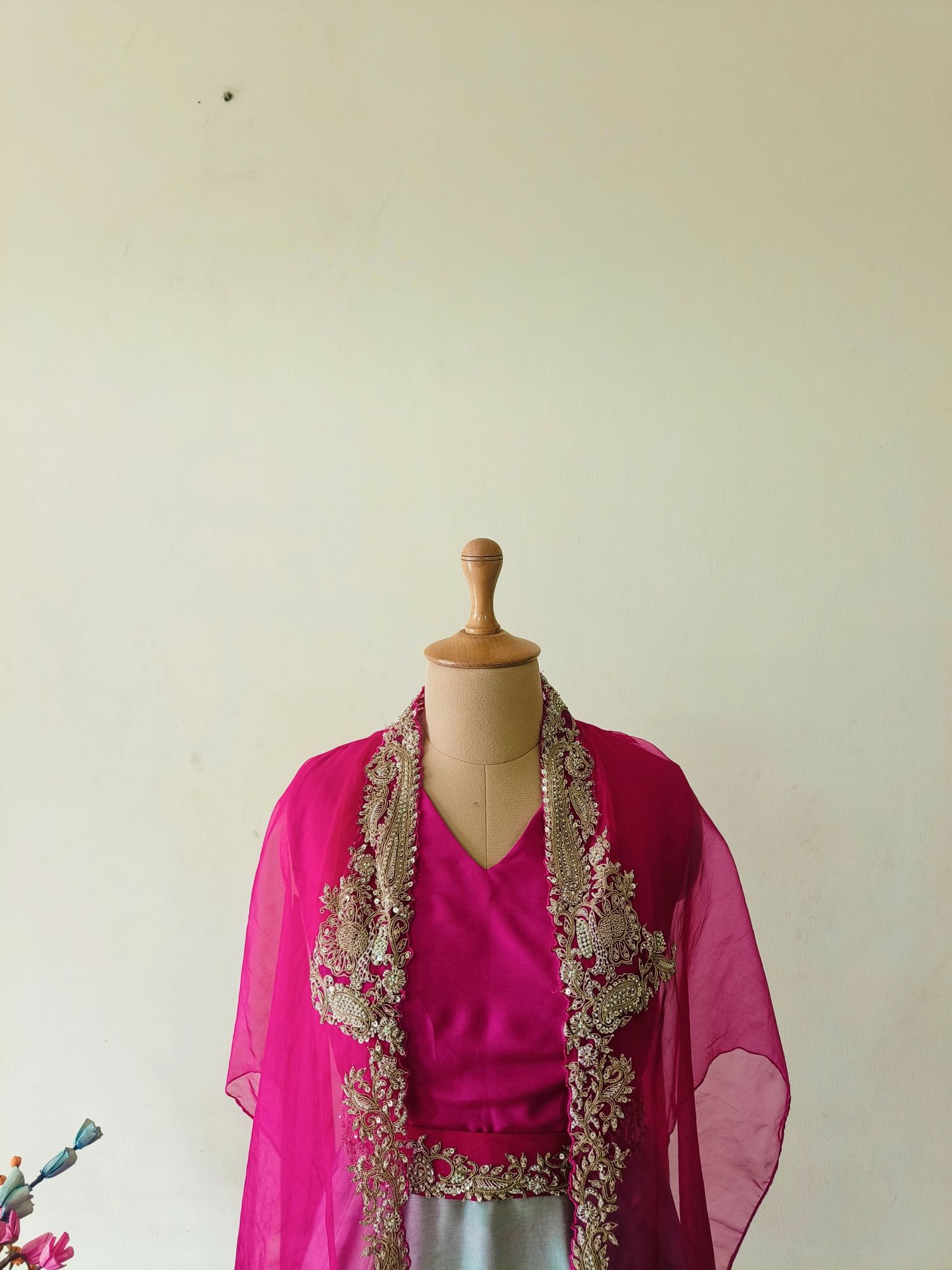 RANI PINK SHARARA SET