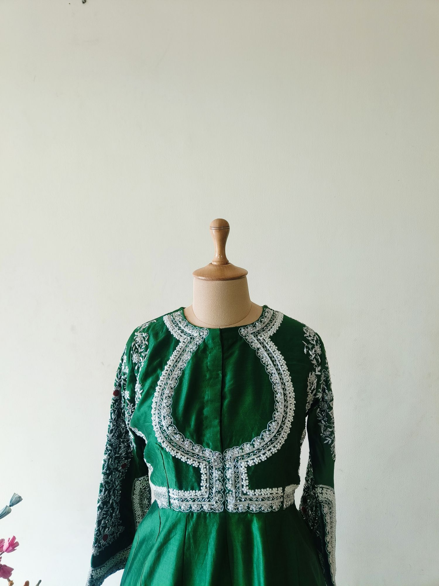 GREEN SHARARA SET