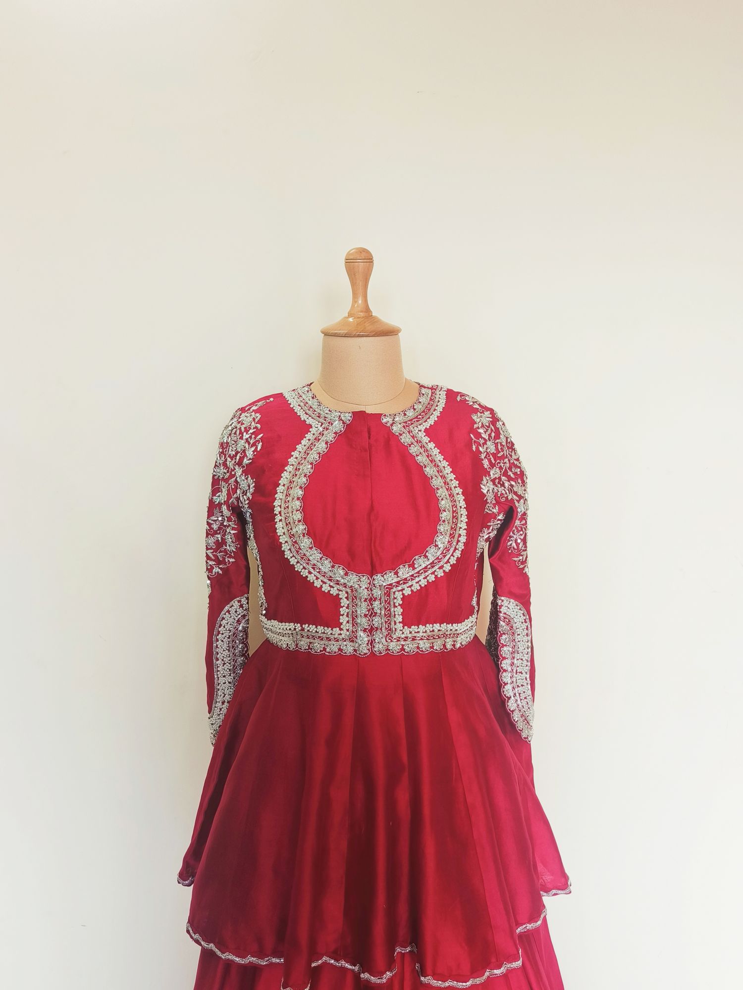 RED SHARARA SET