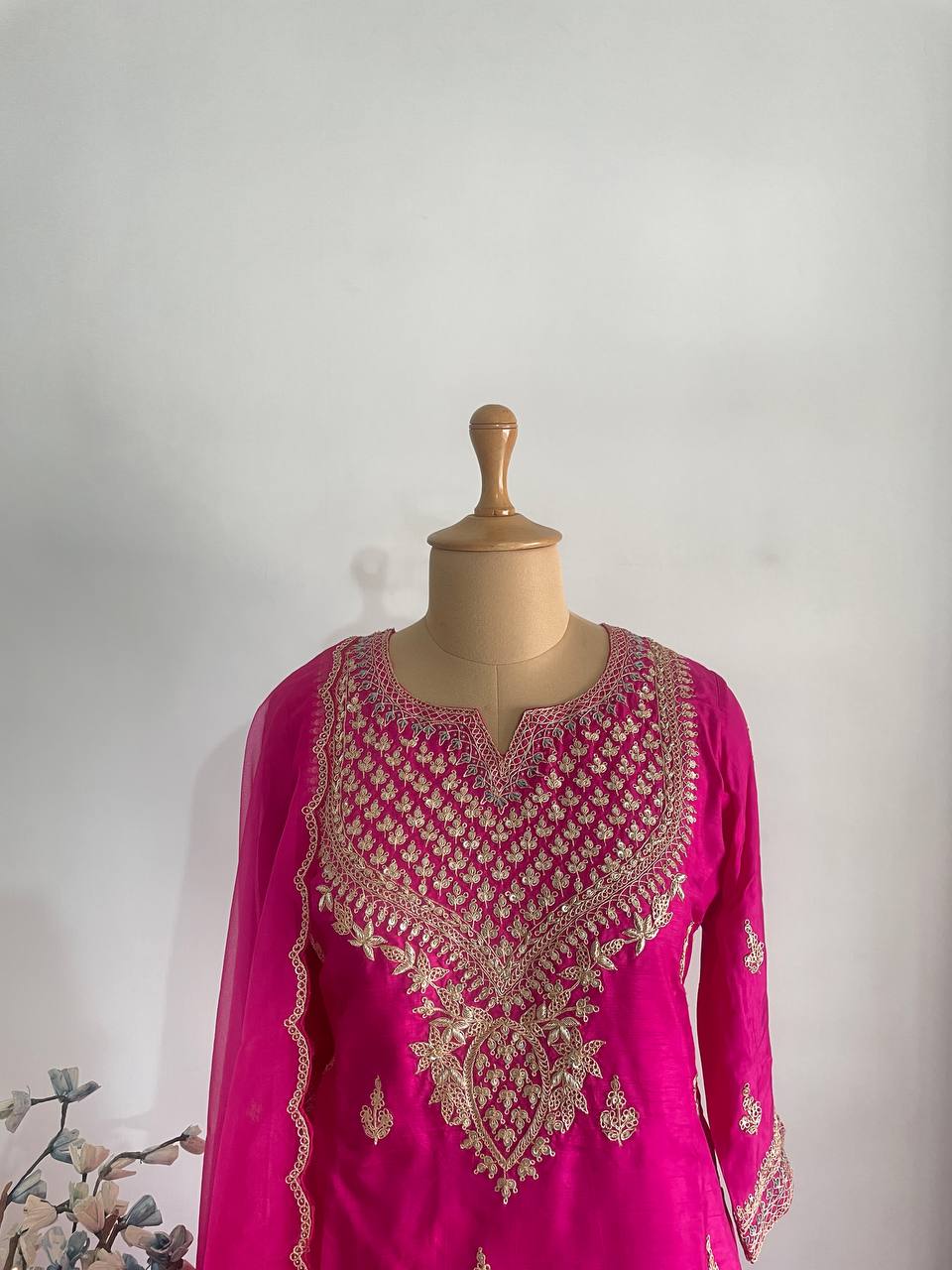 RANI WITH MARODI SHARARA SET