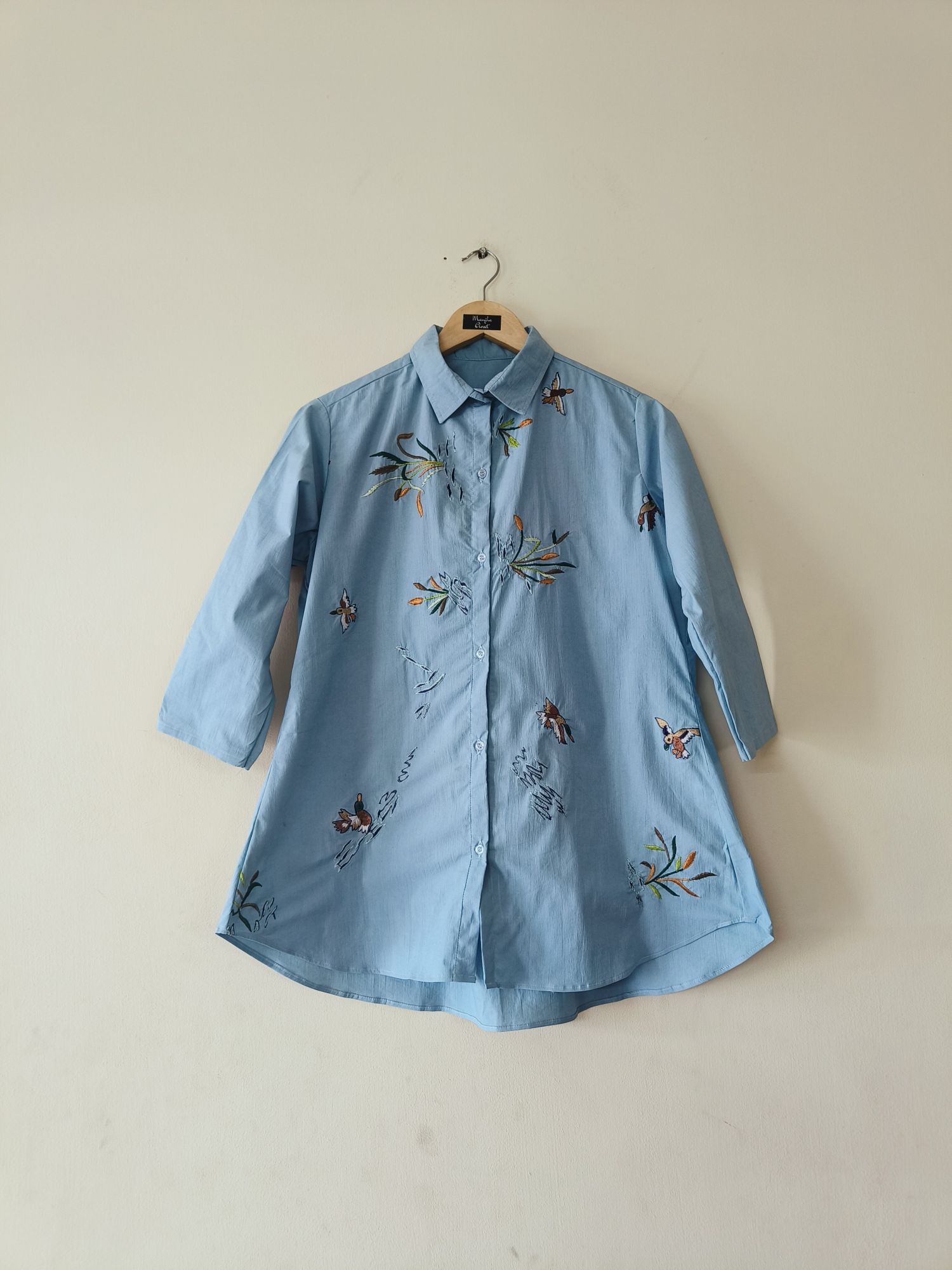 POWDER BLUE BRANCH SHIRT