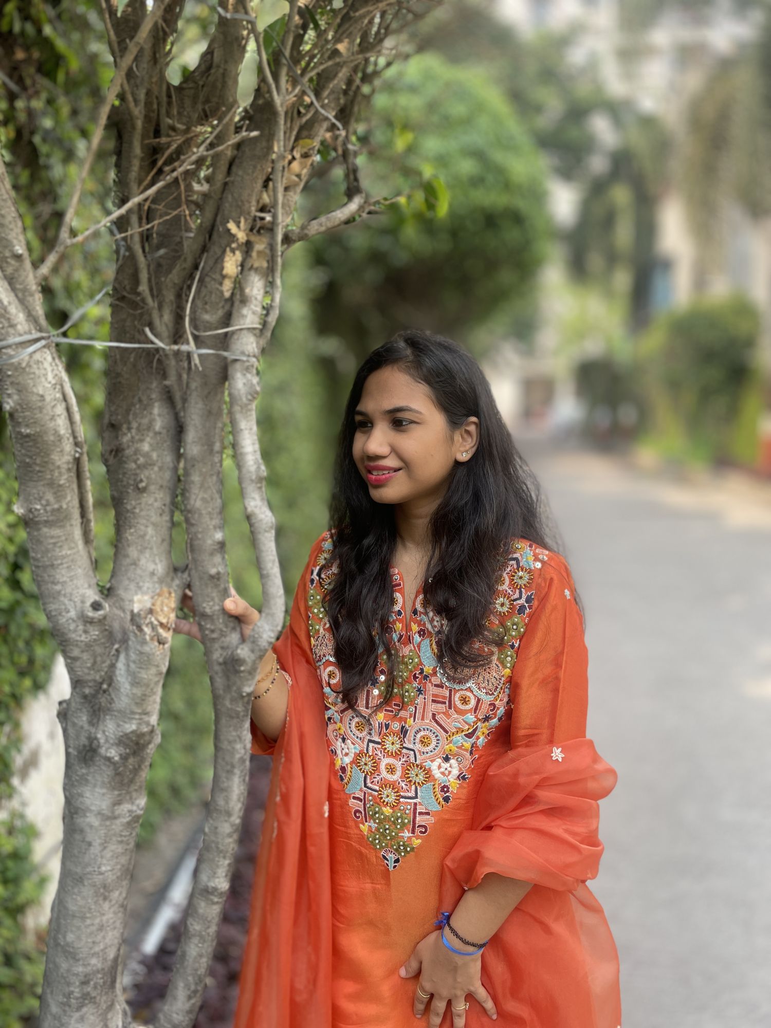 ORANGE THREAD WORK TISSUE SET