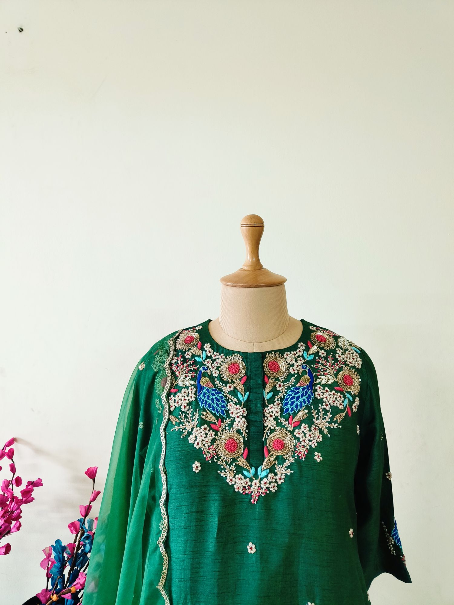 GREEN DABKA SUIT SET