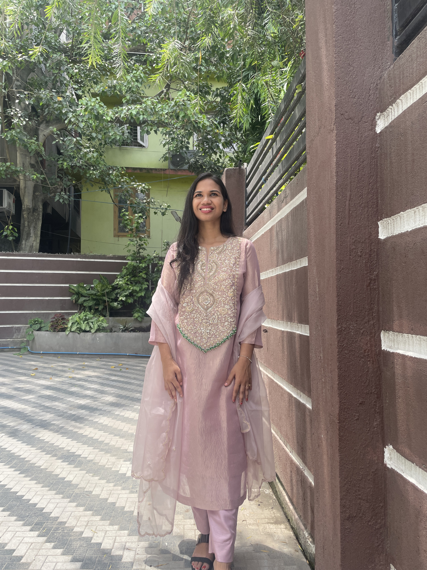 CRUSH TISSUE DABKA SUIT SET