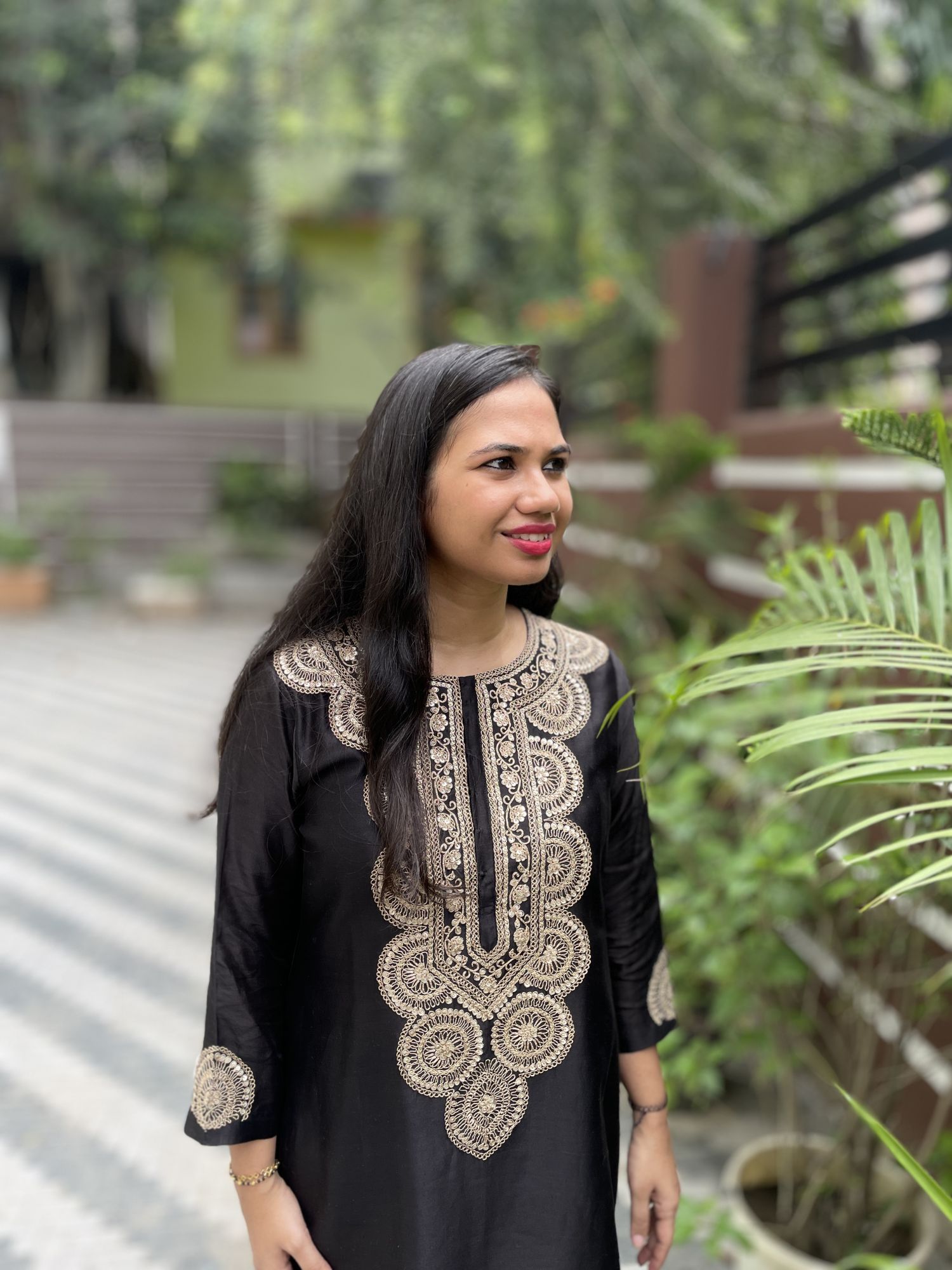 BLACK MARIODI SUIT SET