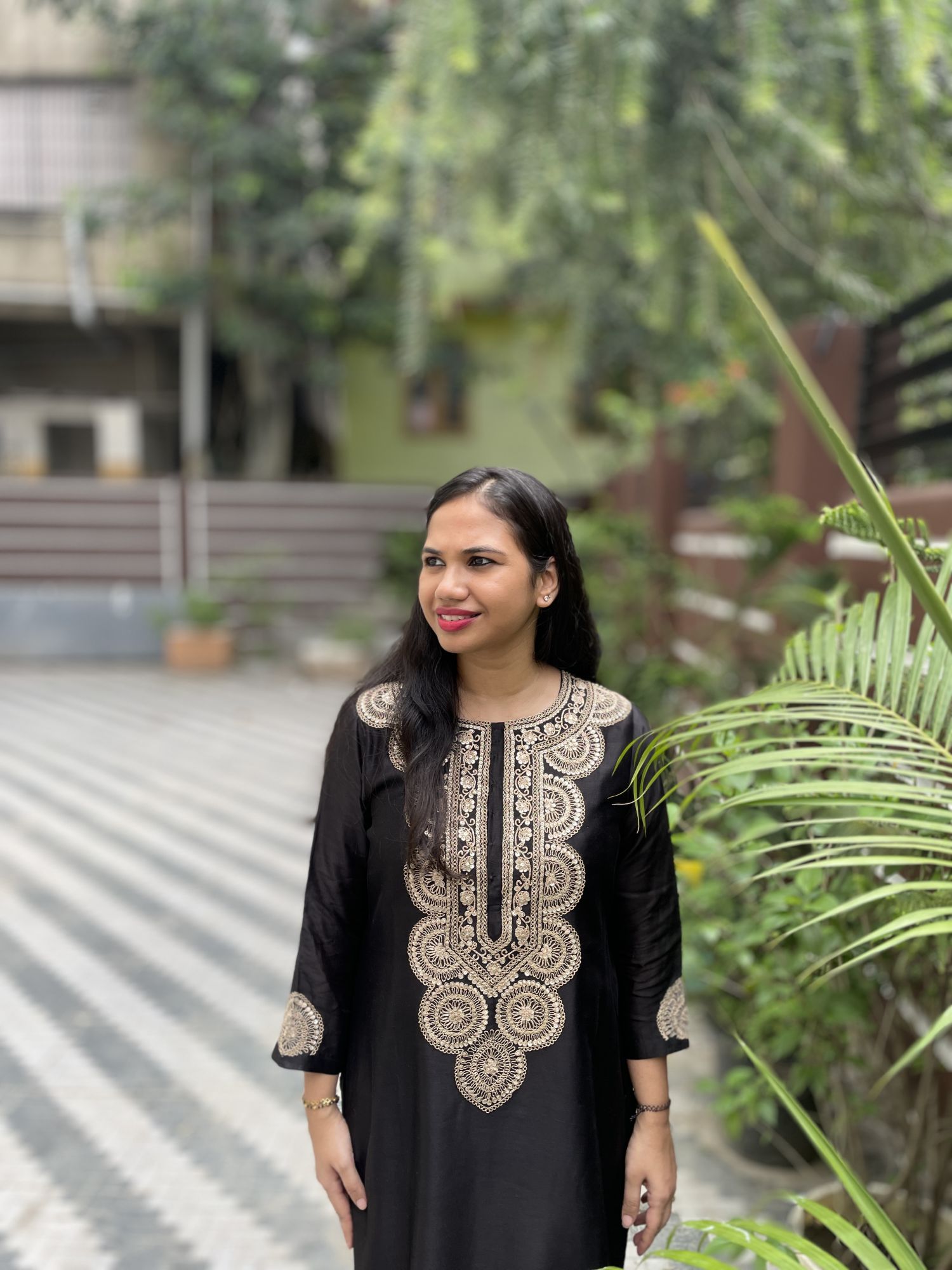 BLACK MARIODI SUIT SET