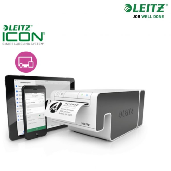 Wireless Label Printer Icon Icon Smart Labeling System