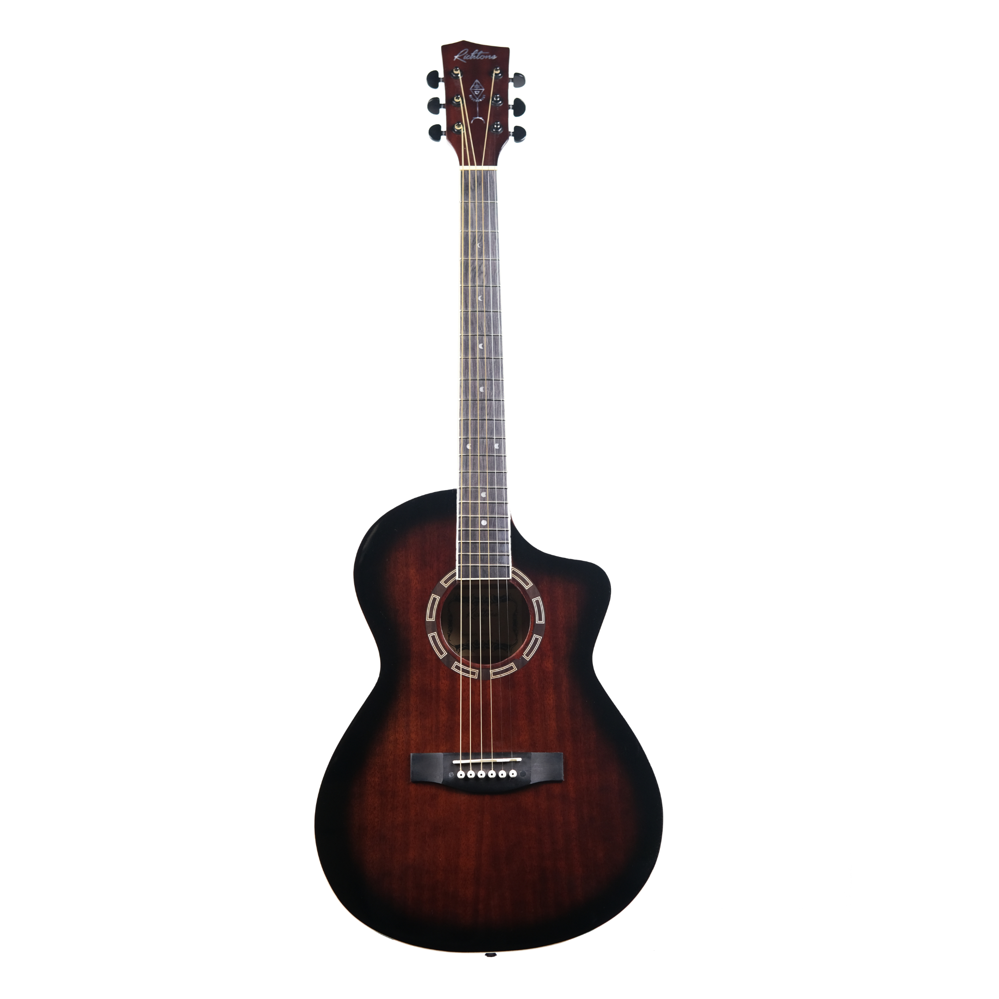 Richtone B139CE CHARCOAL glossy JF style cutaway Acoustic guitar