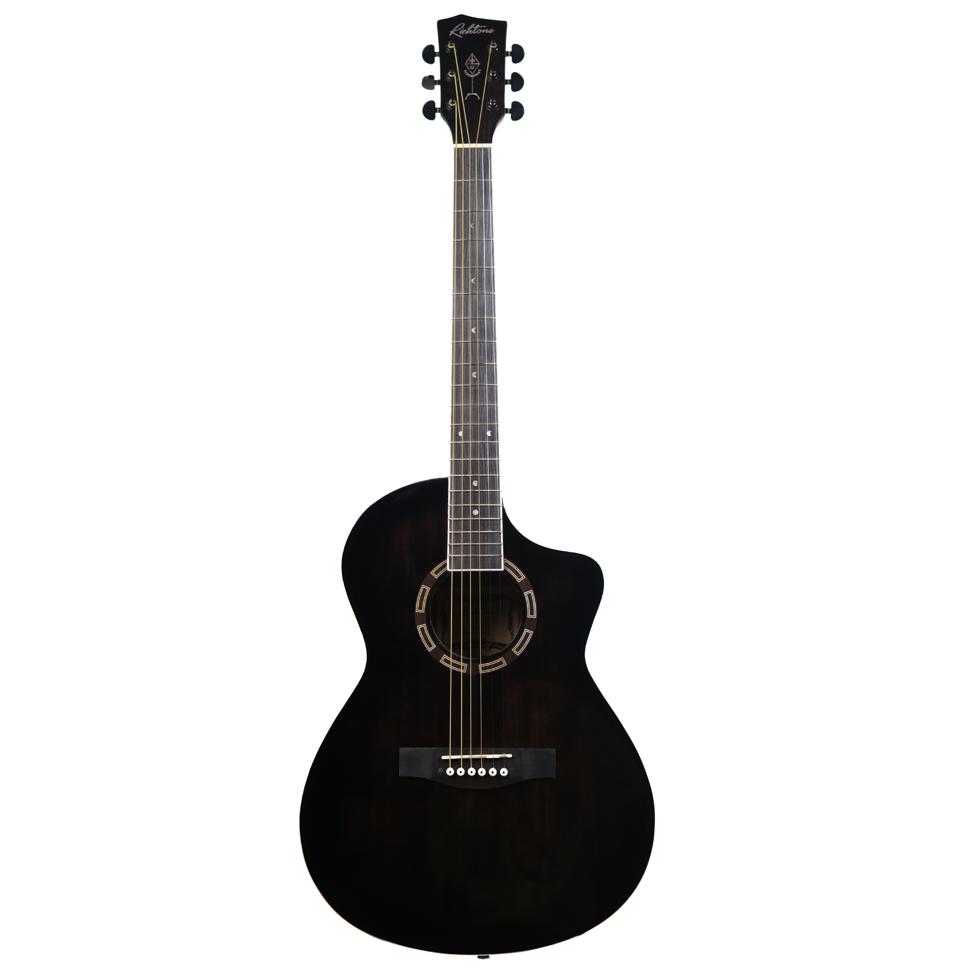 Richtone B139CE OAK glossy JF style cutaway Acoustic guitar
