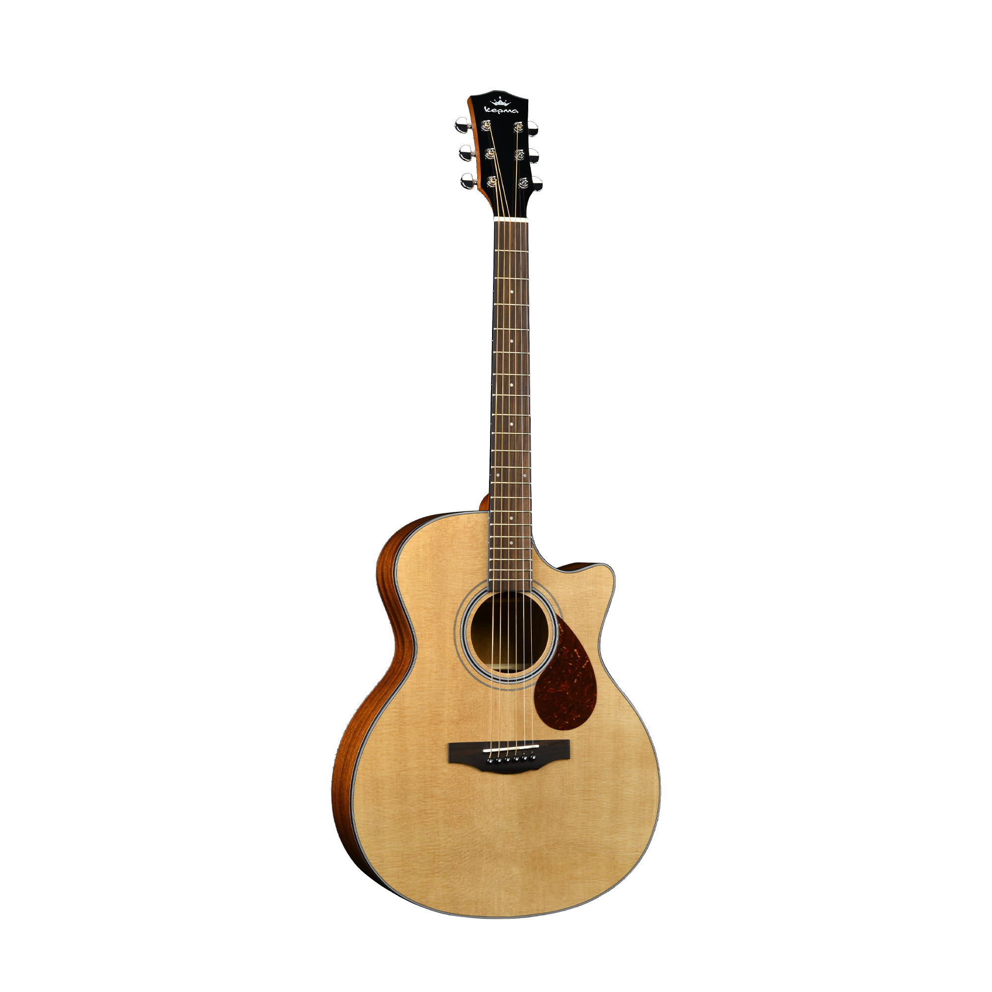 Kepma F0 GA Solid Top Acoustic Guitar- Natural