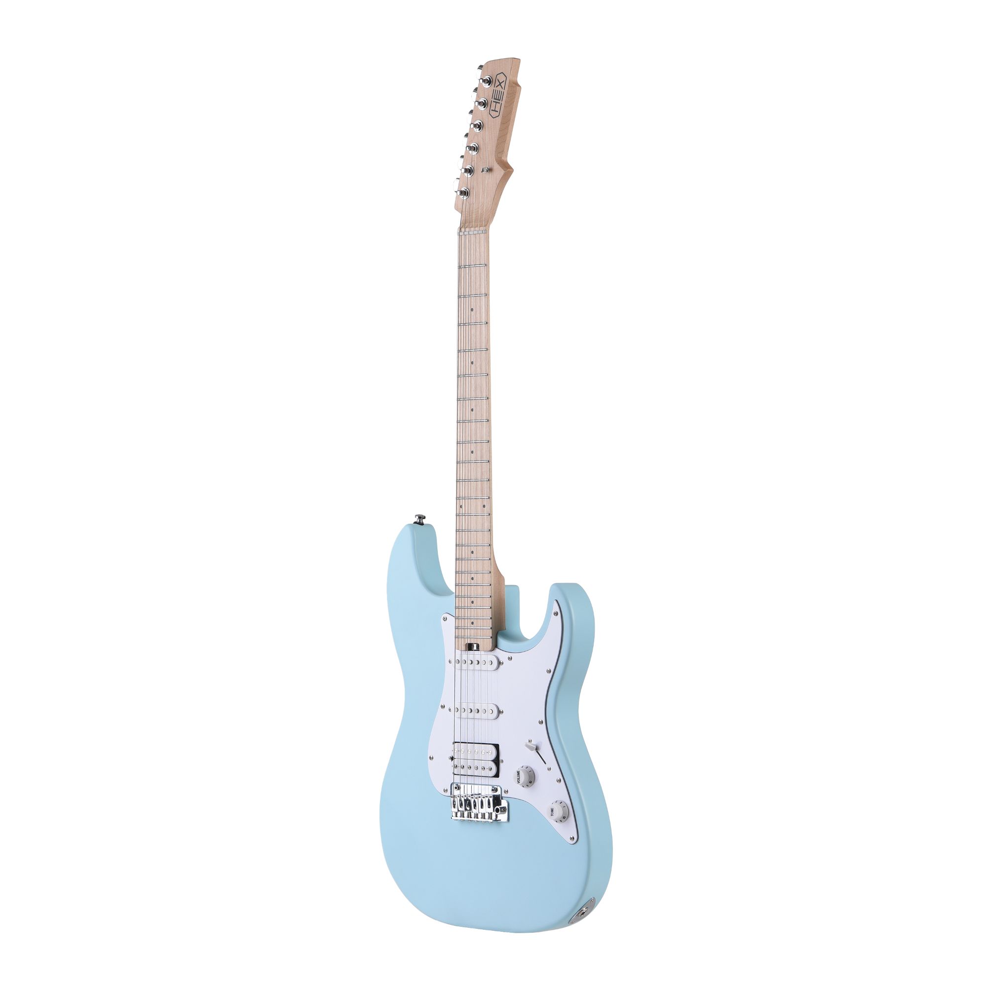 HEX E100SPBL PLUS PASTEL BLUE - STAINLESS STEEL FRETS