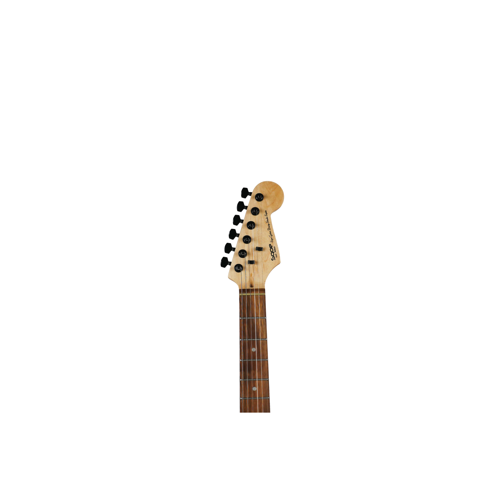 SQOE SEST230 Super Strat HSS Electric guitar With Rosewood Fret Board Stellar Blue