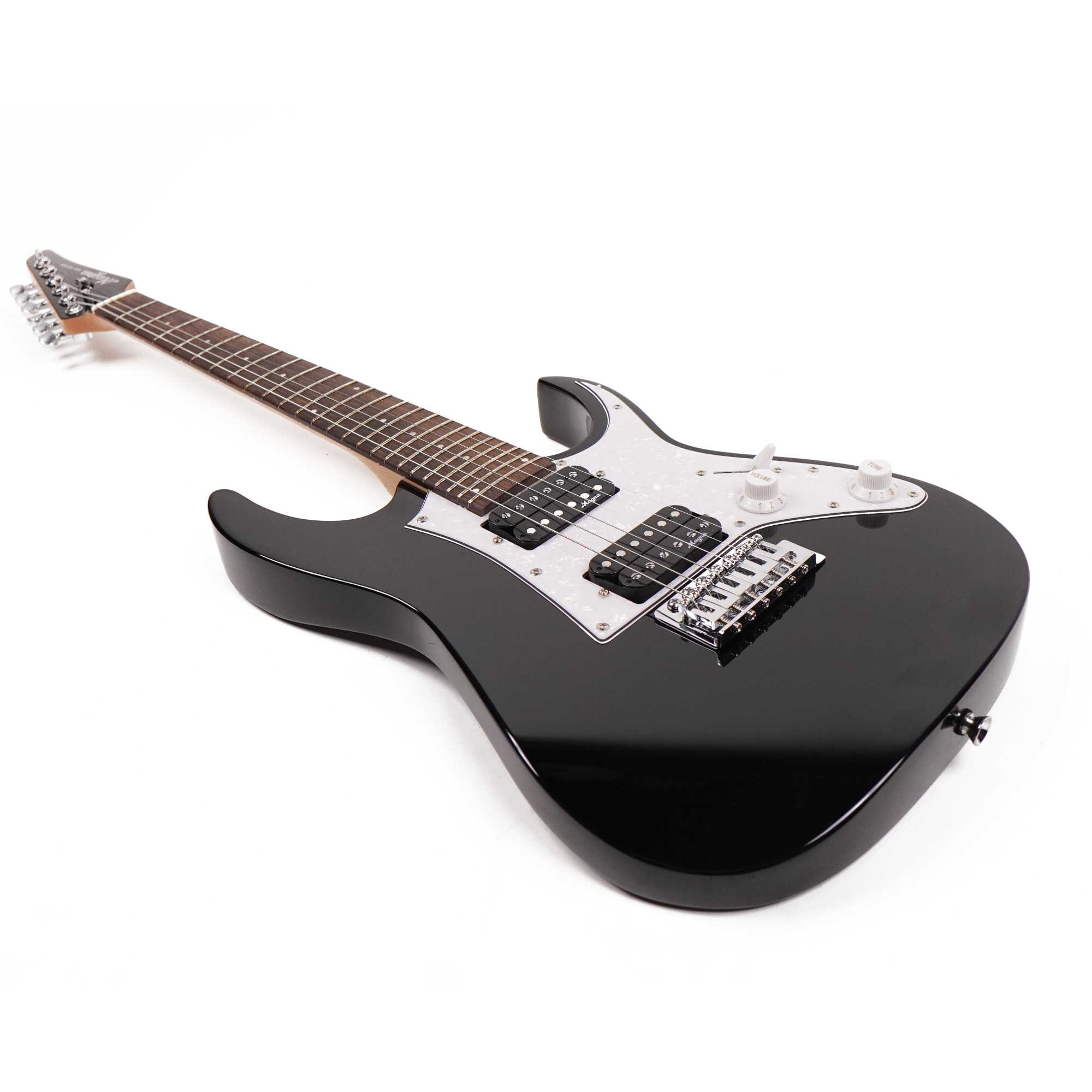 Magna ST10R - Mini Super stratway Black - Rosewood