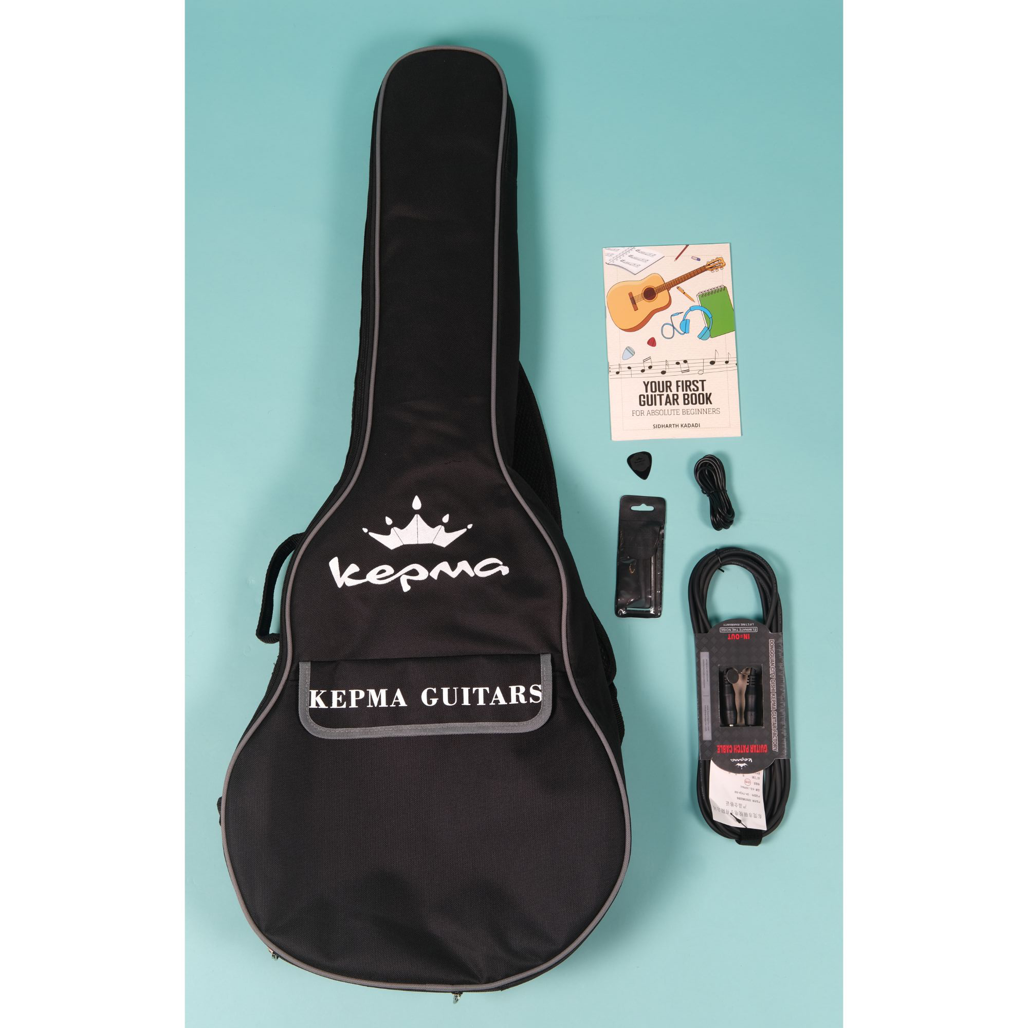 Kepma D1CE - Semi Acoustic Guitar- Natural Gloss