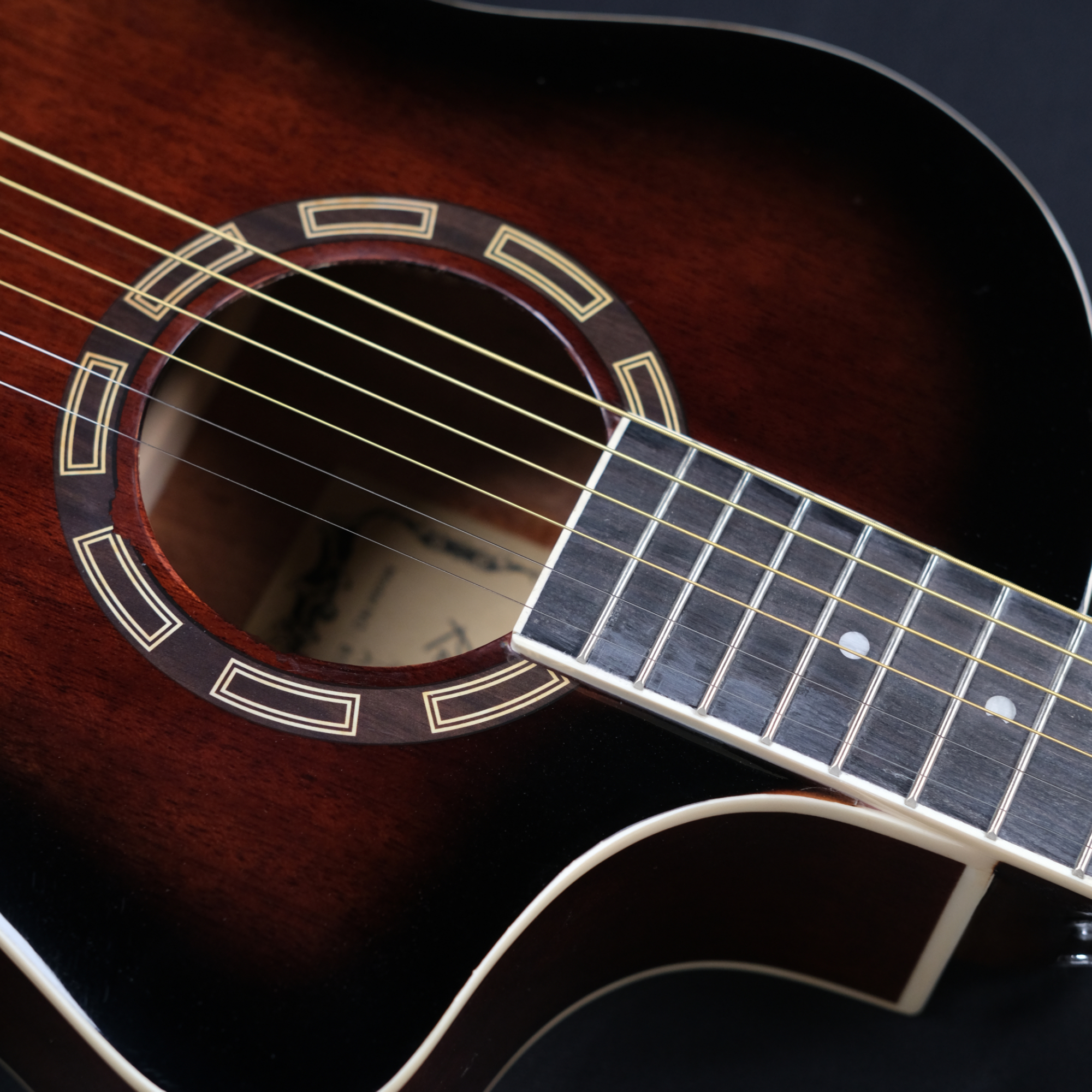 Richtone B139CE CHARCOAL glossy JF style cutaway Acoustic guitar