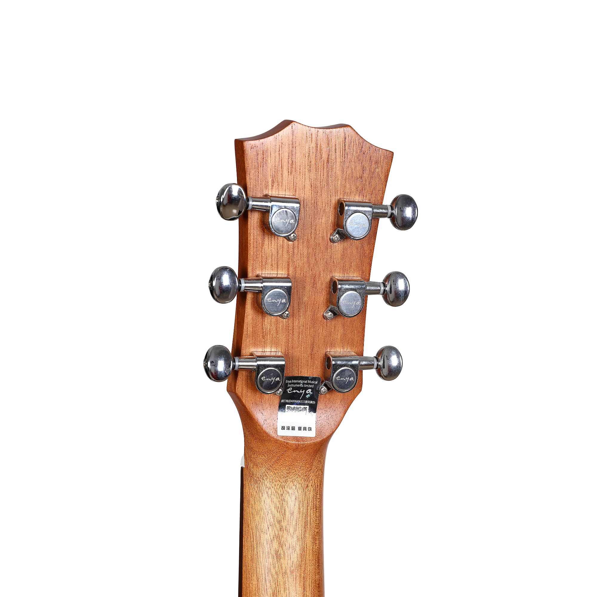 Enya EB-01 EQ Mini Travel Guitar- Natural Matt