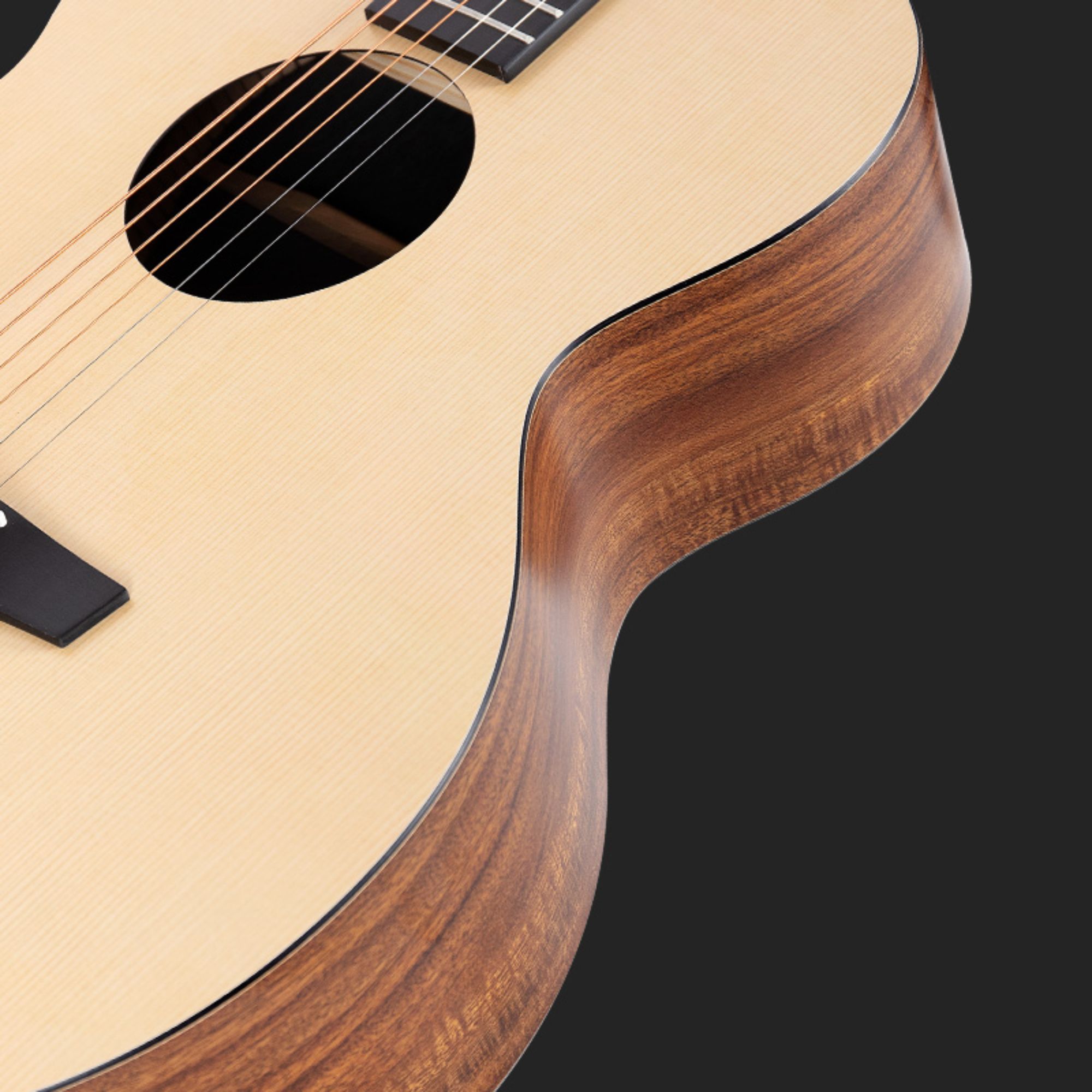 Enya EA X0 EQ Transacoustic Grand Auditorium acoustic guitar